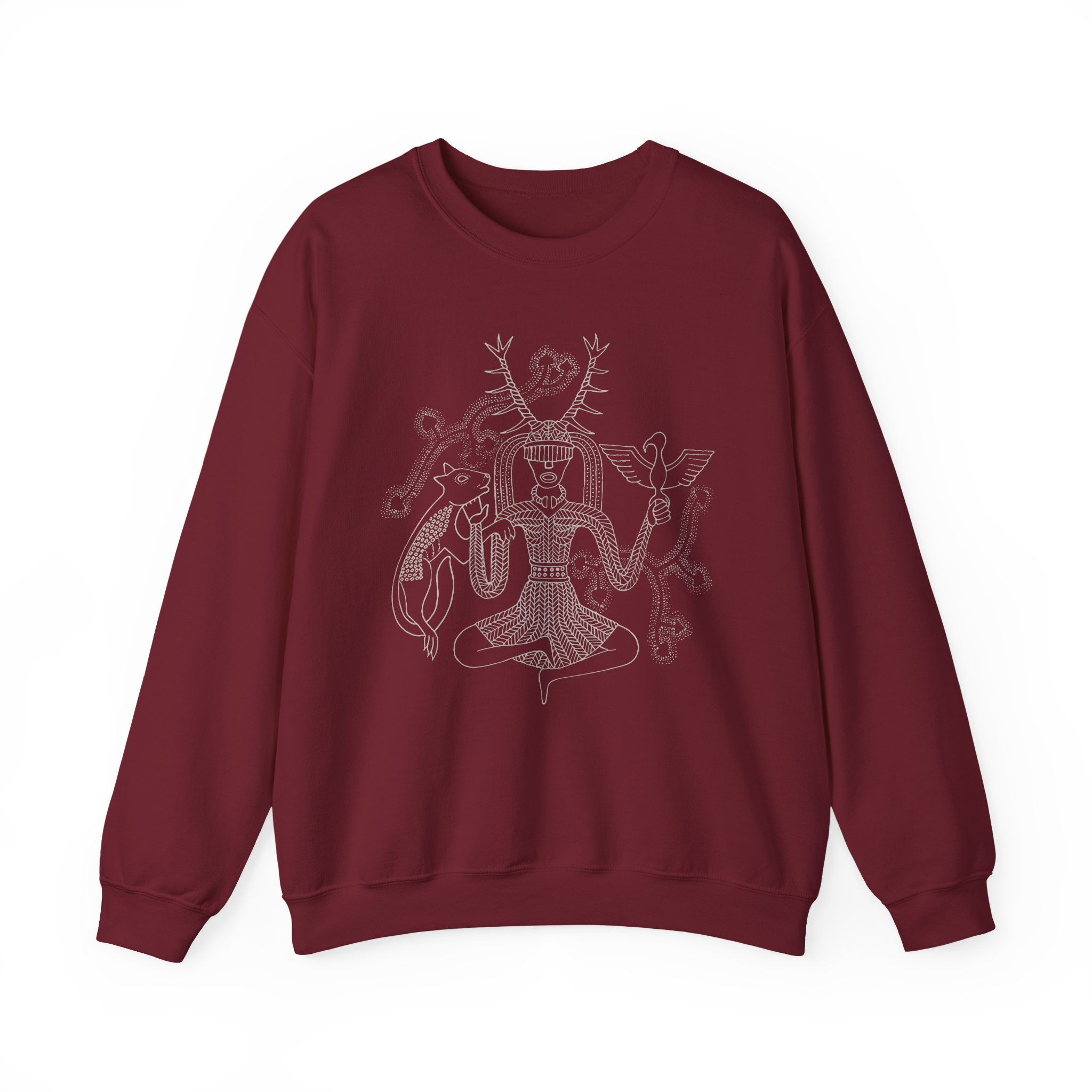 Heilung Cernunina Futha Unisex Heavy Blendâ„¢ Crewneck Sweatshirt