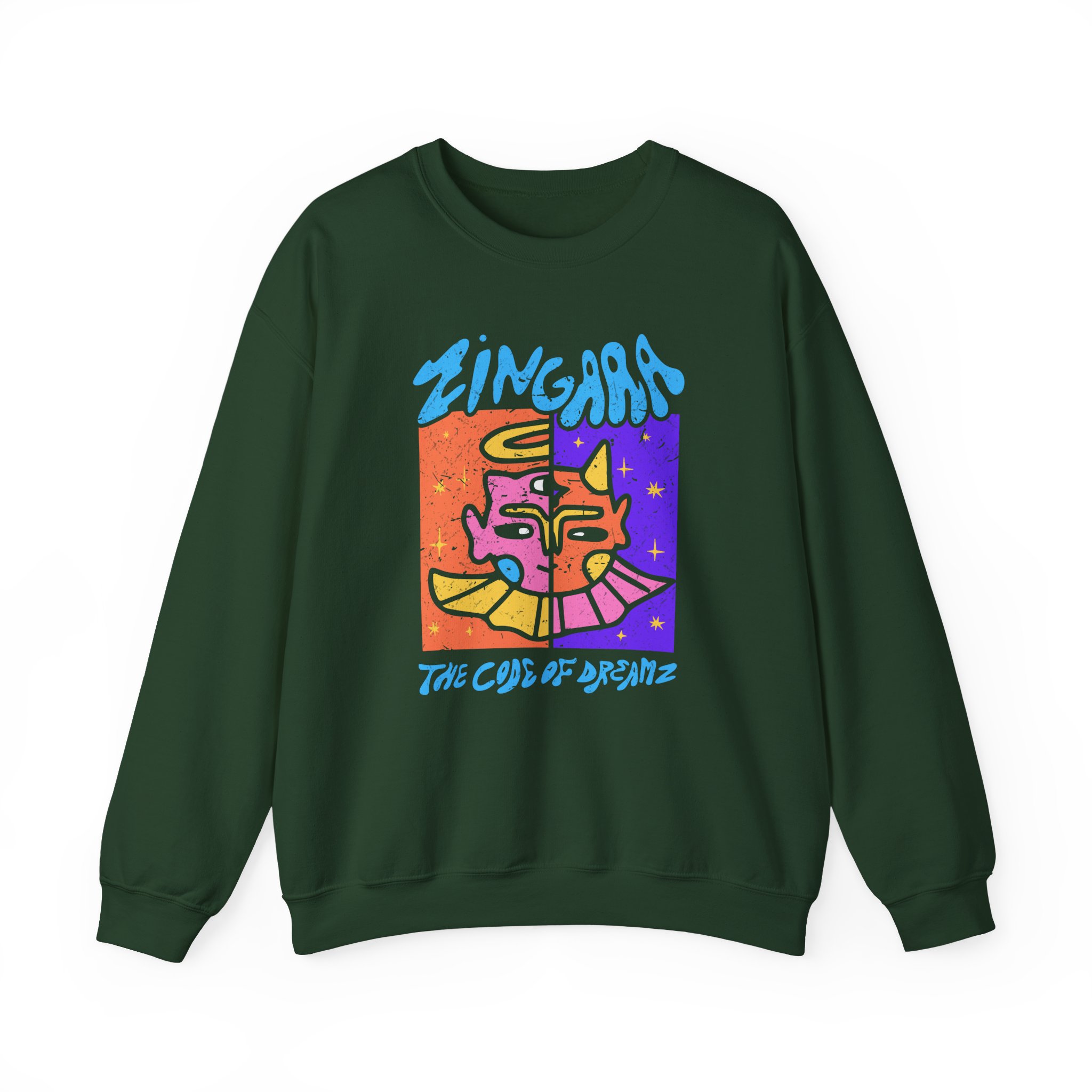 Zingara Good and Evil Unisex Heavy Blendâ„¢ Crewneck Sweatshirt