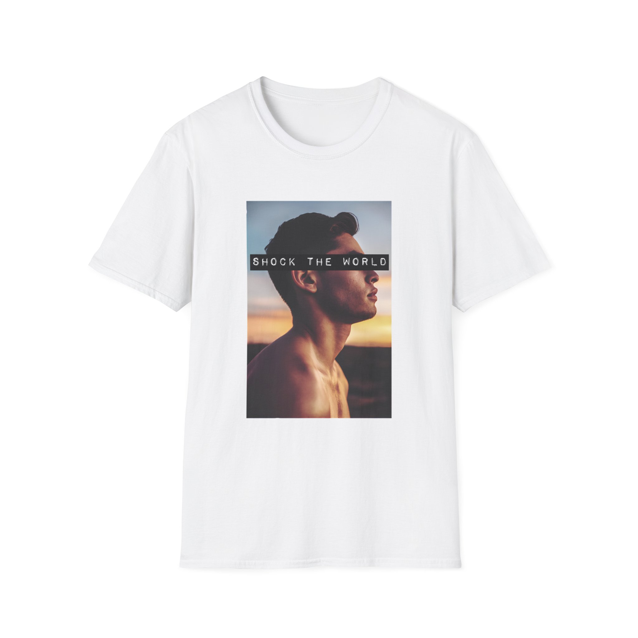 Ryan Garcia Shock the World Unisex Softstyle T-Shirt