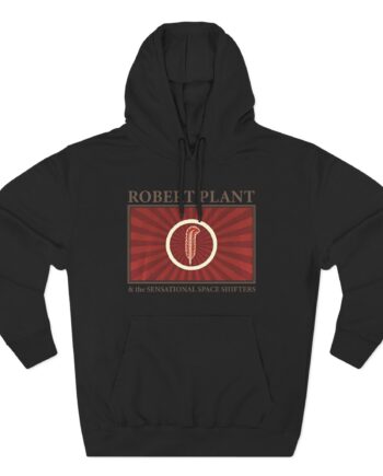 Robert Plant Feather Section Three-Panel Fleece Hoodie
