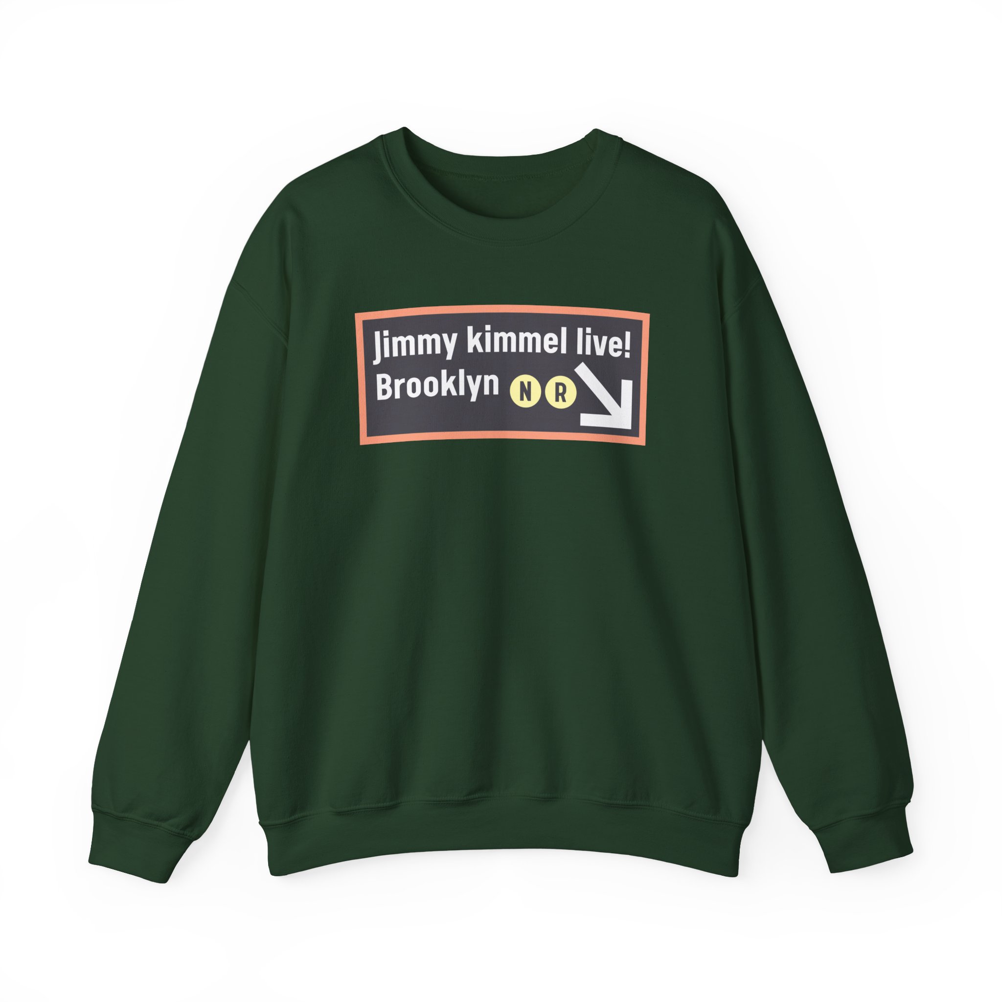 Jimmy Kimmel Live! Subway Unisex Heavy Blendâ„¢ Crewneck Sweatshirt