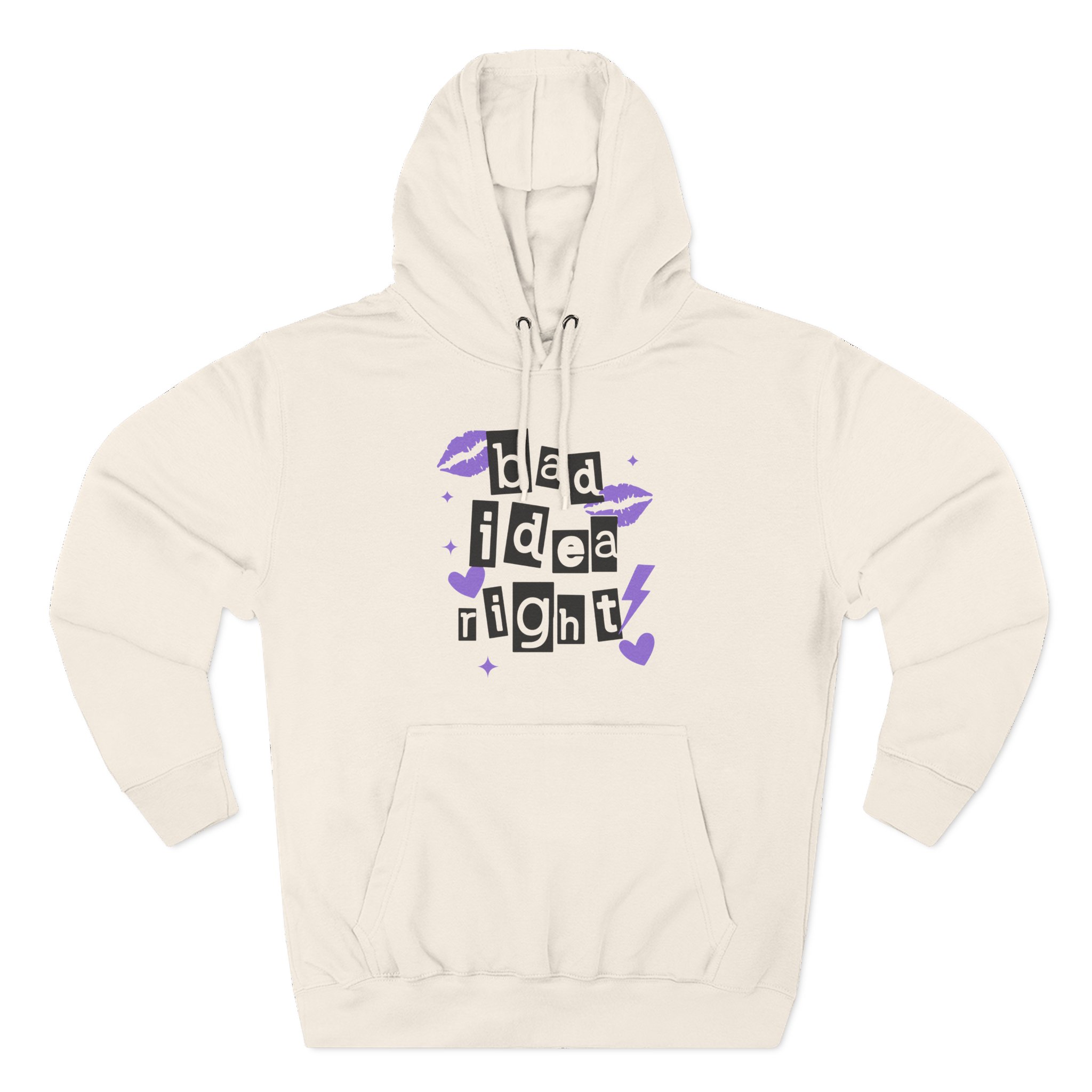 Bad Ideas Three-Panel Fleece Hoodie
