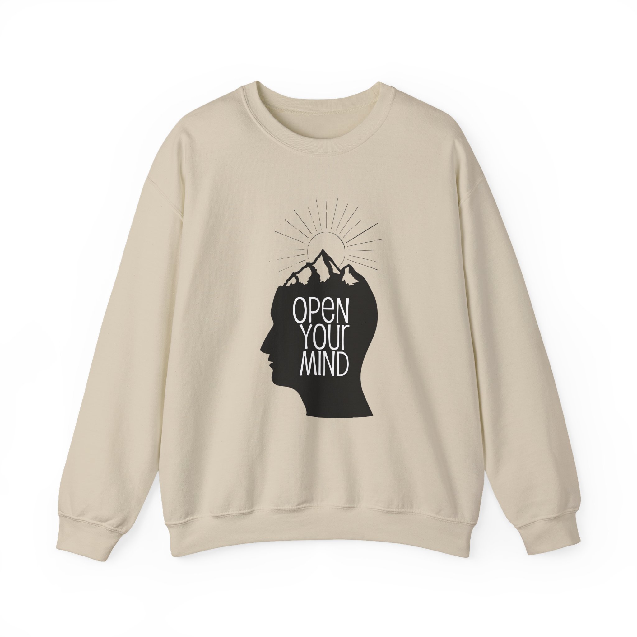Kendall Rae Open Your Mind Unisex Heavy Blendâ„¢ Crewneck Sweatshirt