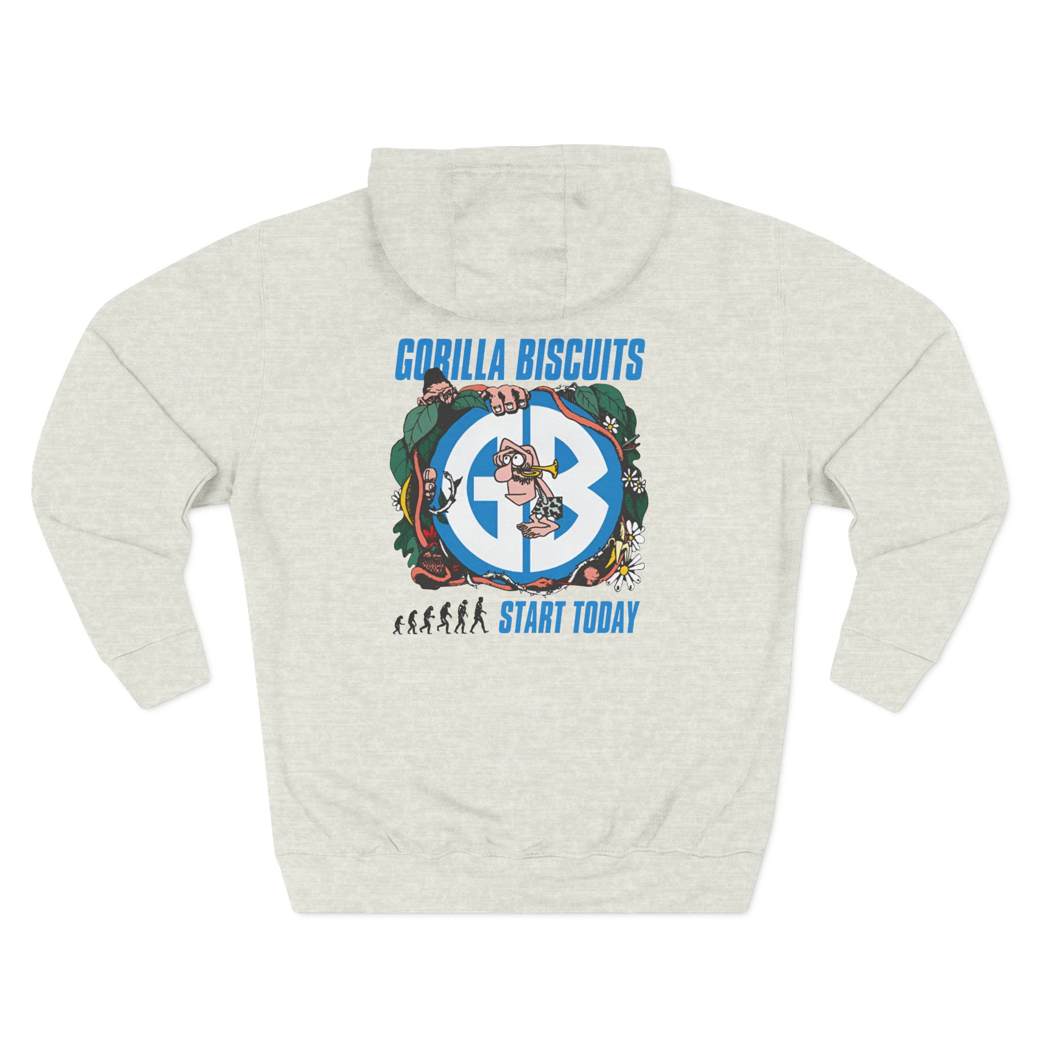 Gorilla Biscuits Jungle Three-Panel Fleece Hoodie