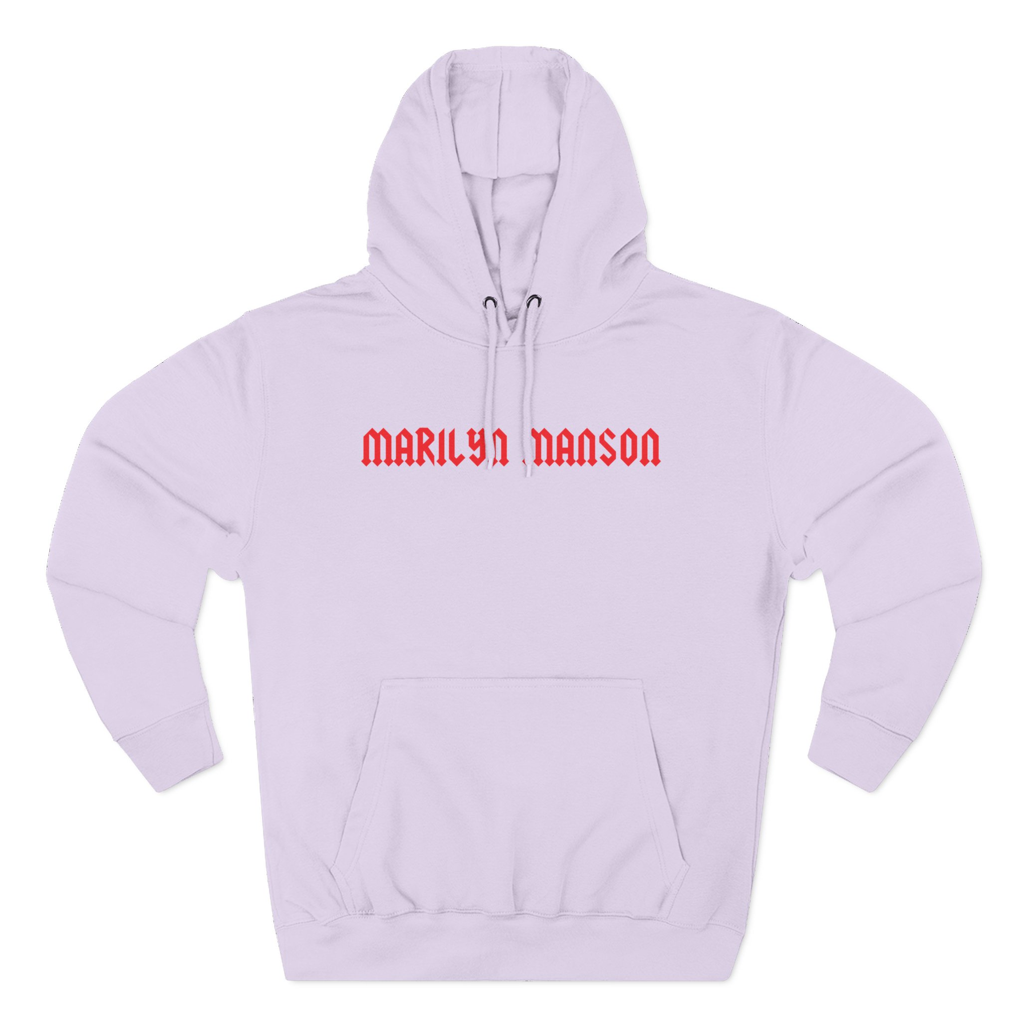 Marilyn Manson Little Cross Photo Three-Panel Fleece Hoodie