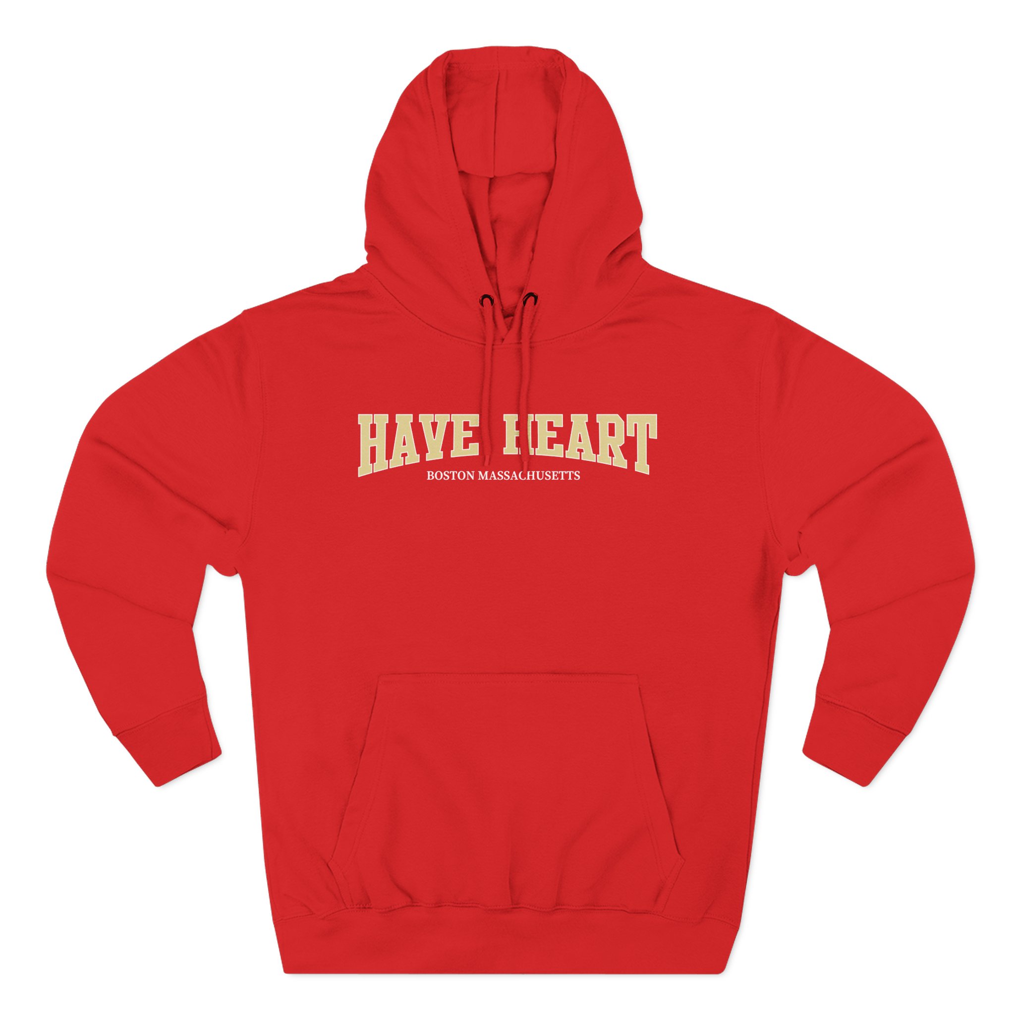 Have Heart Boston Edge Three-Panel Fleece Hoodie