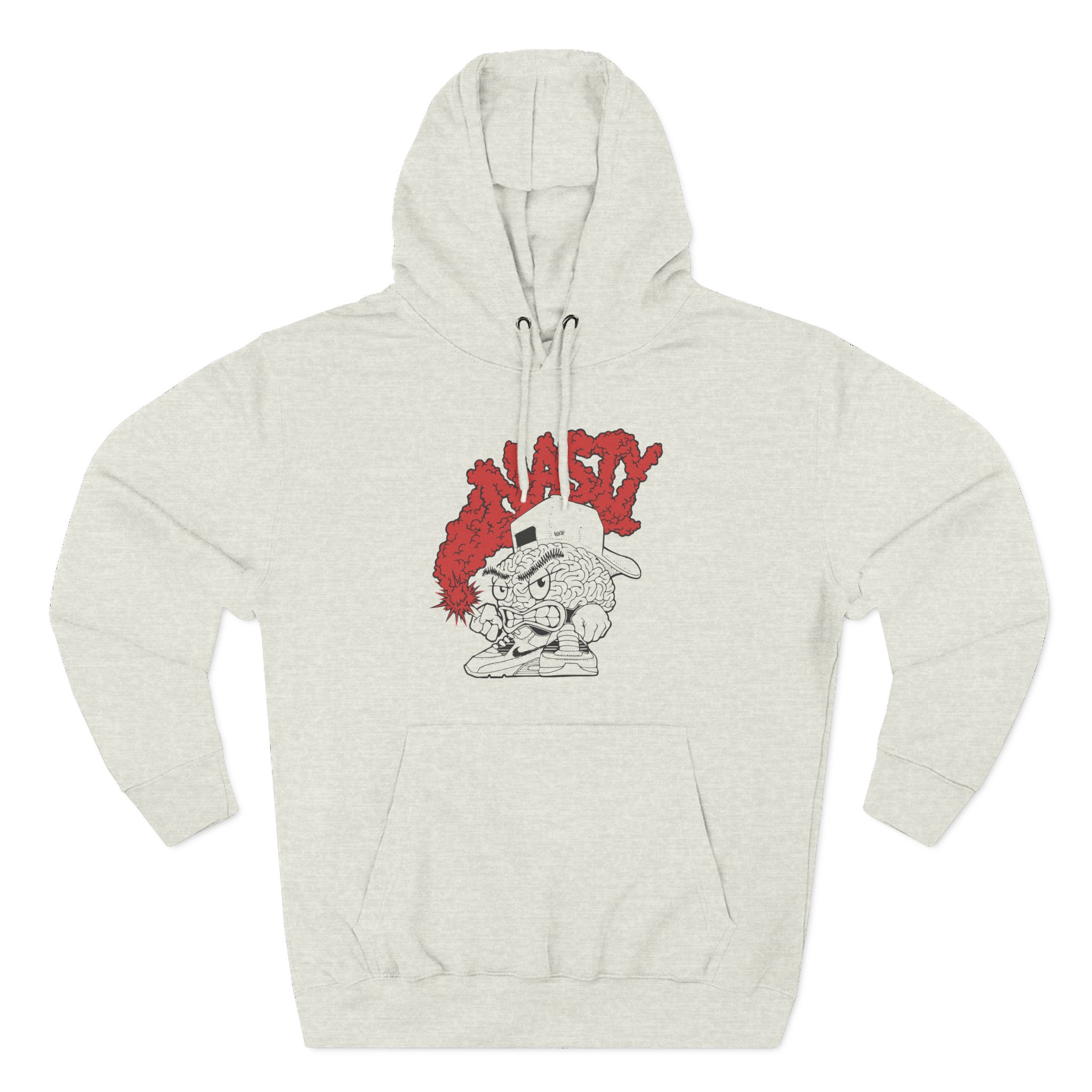 Nasty mbwtw Three-Panel Fleece Hoodie