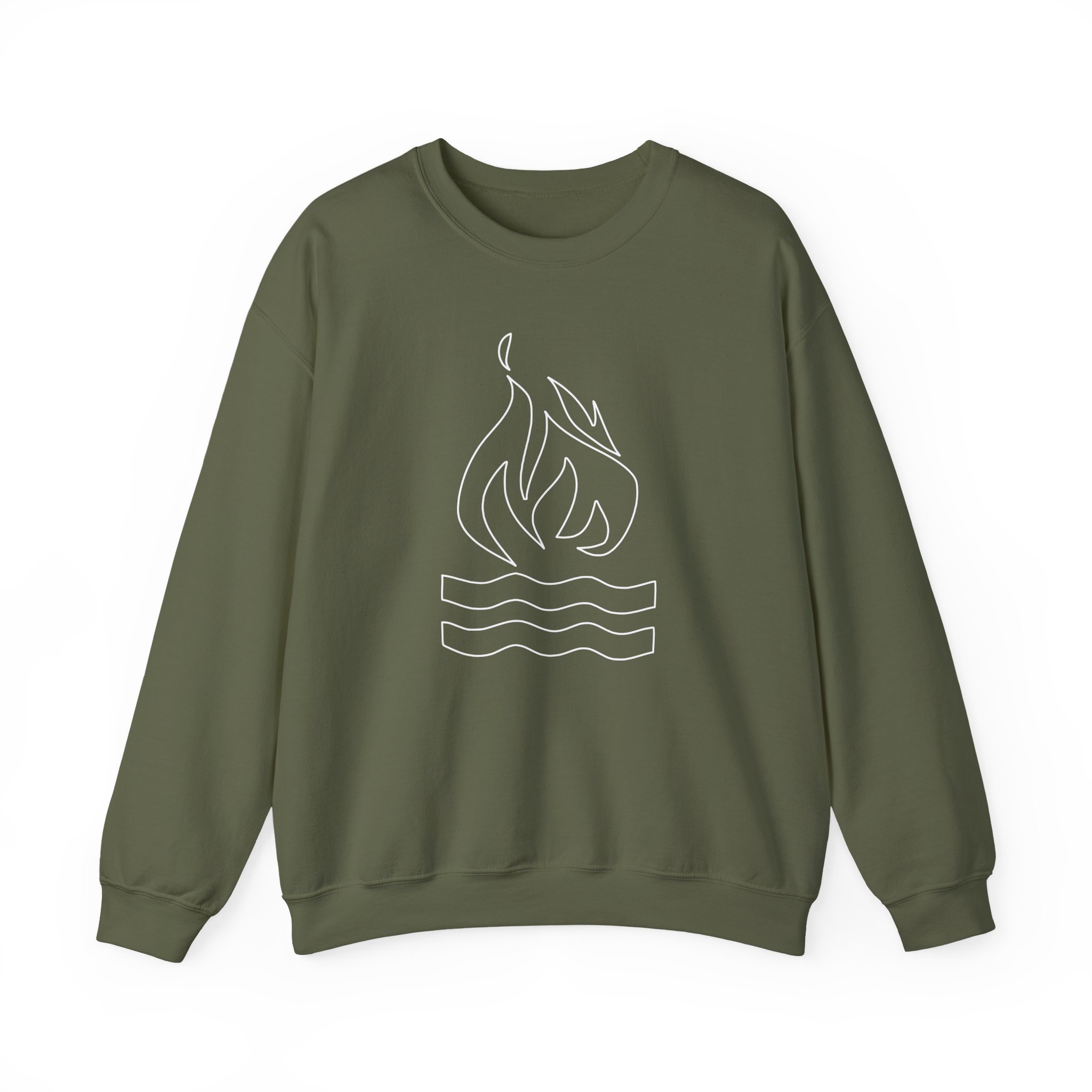 Hot Water Music Unisex Heavy Blendâ„¢ Crewneck Sweatshirt