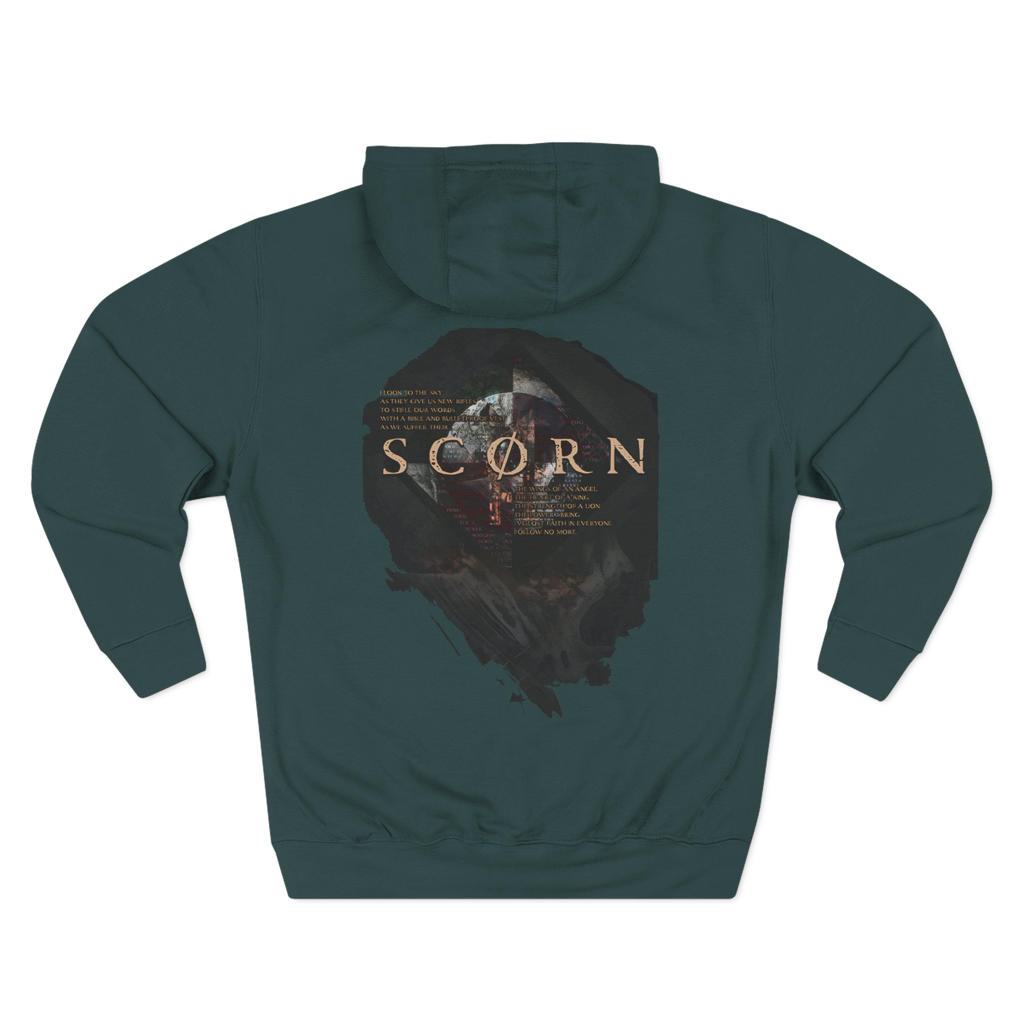 Machine Head Scørn Three-Panel Fleece Hoodie