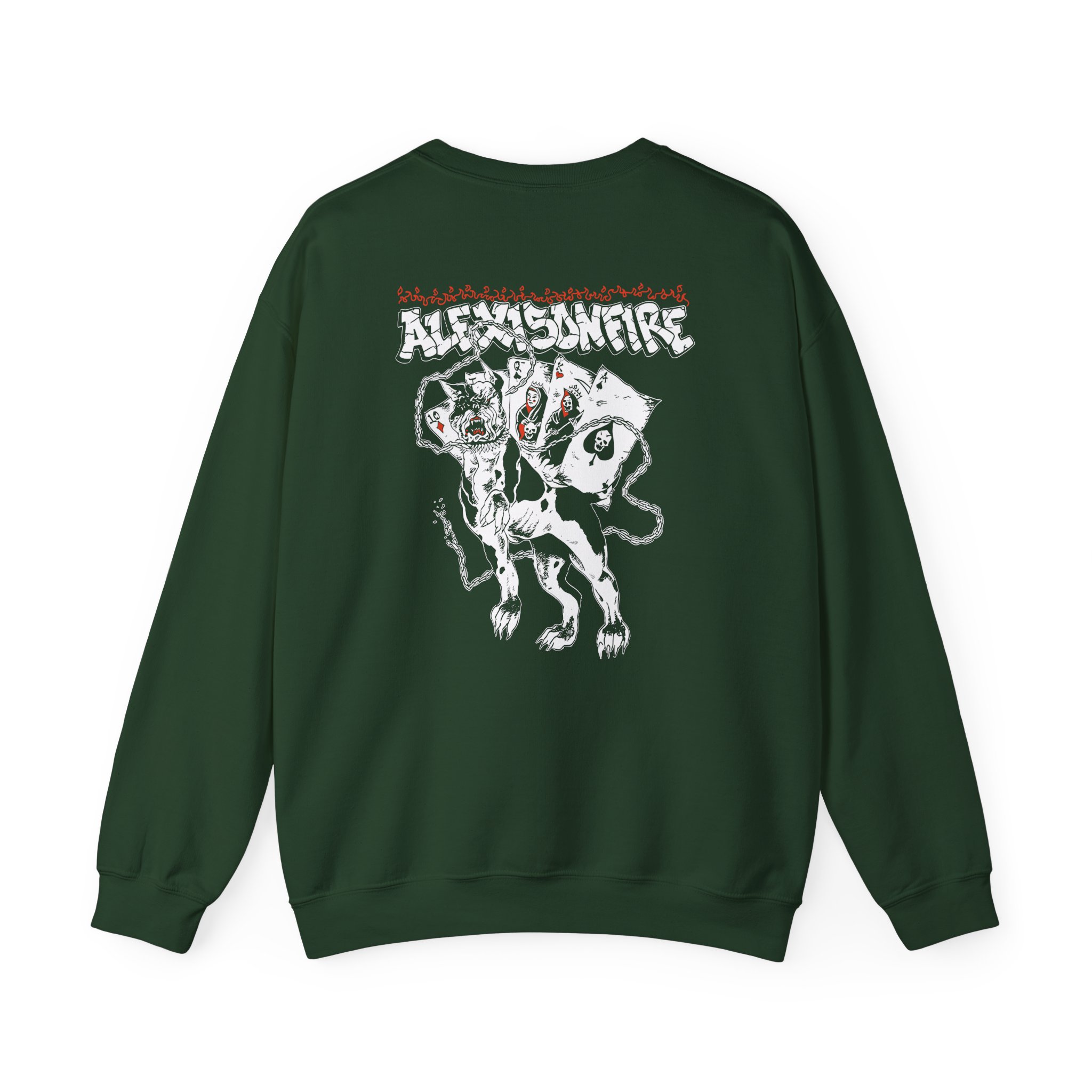Alexisonfire Dog Chain Unisex Heavy Blendâ„¢ Crewneck Sweatshirt