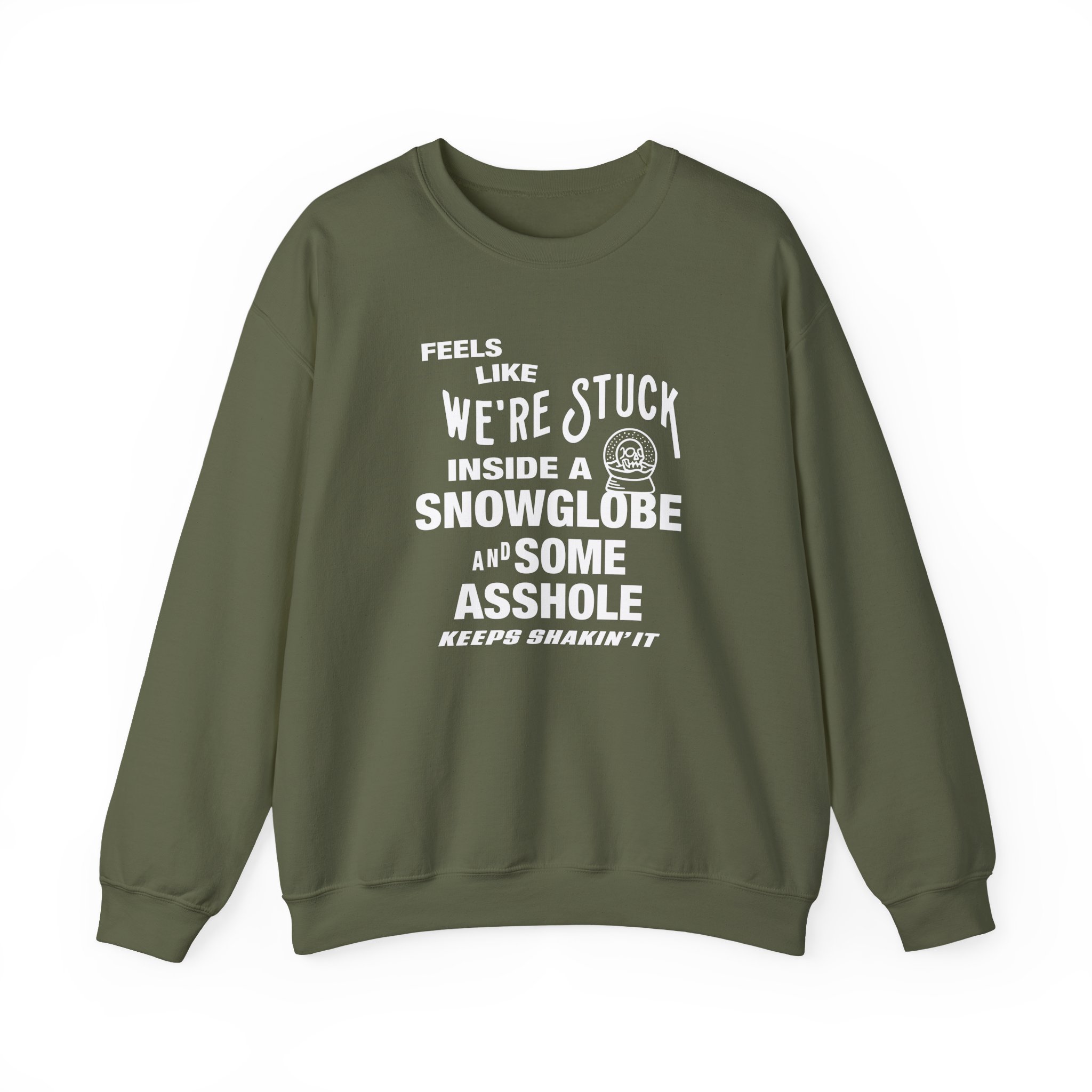 Snowglobe Unisex Heavy Blendâ„¢ Crewneck Sweatshirt
