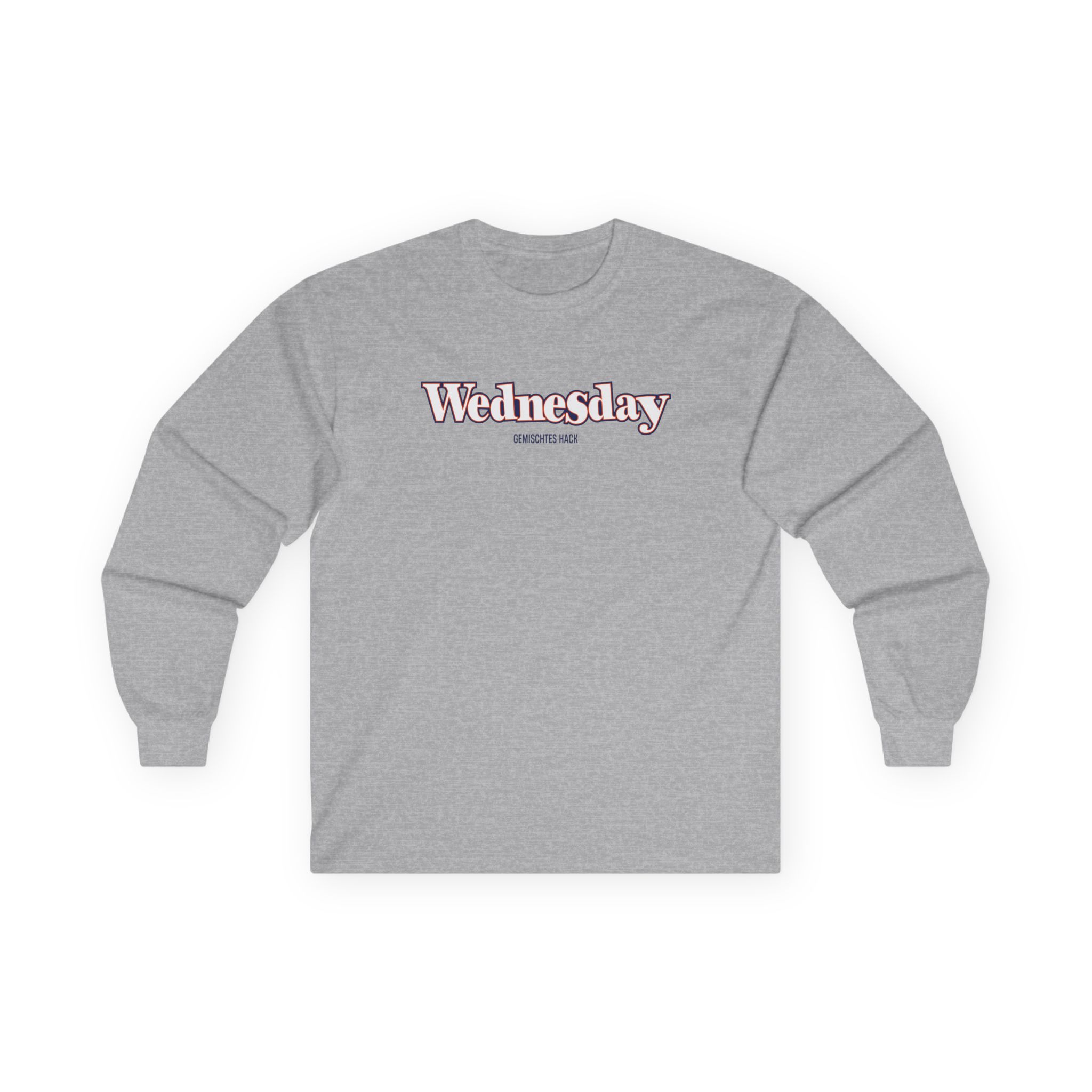 Gemischtes Hack Wednesday Unisex Ultra Cotton Long Sleeve Tee