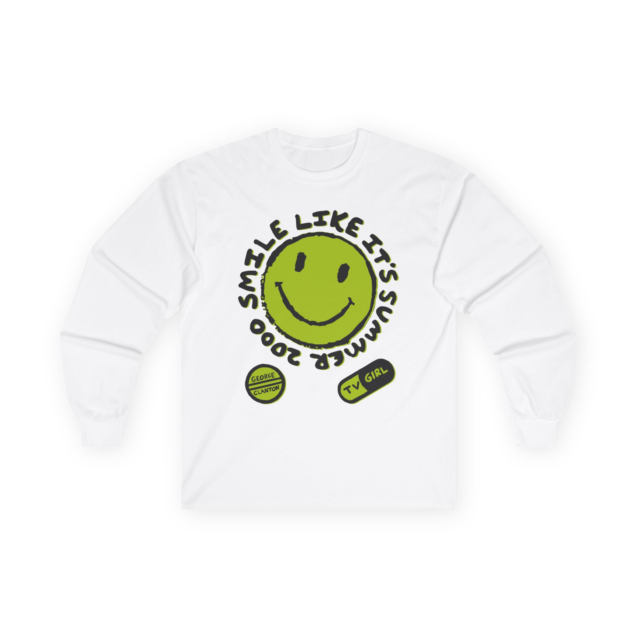 Tv Girl Smile Like It's Summer 2000 Unisex Ultra Cotton Long Sleeve Tee