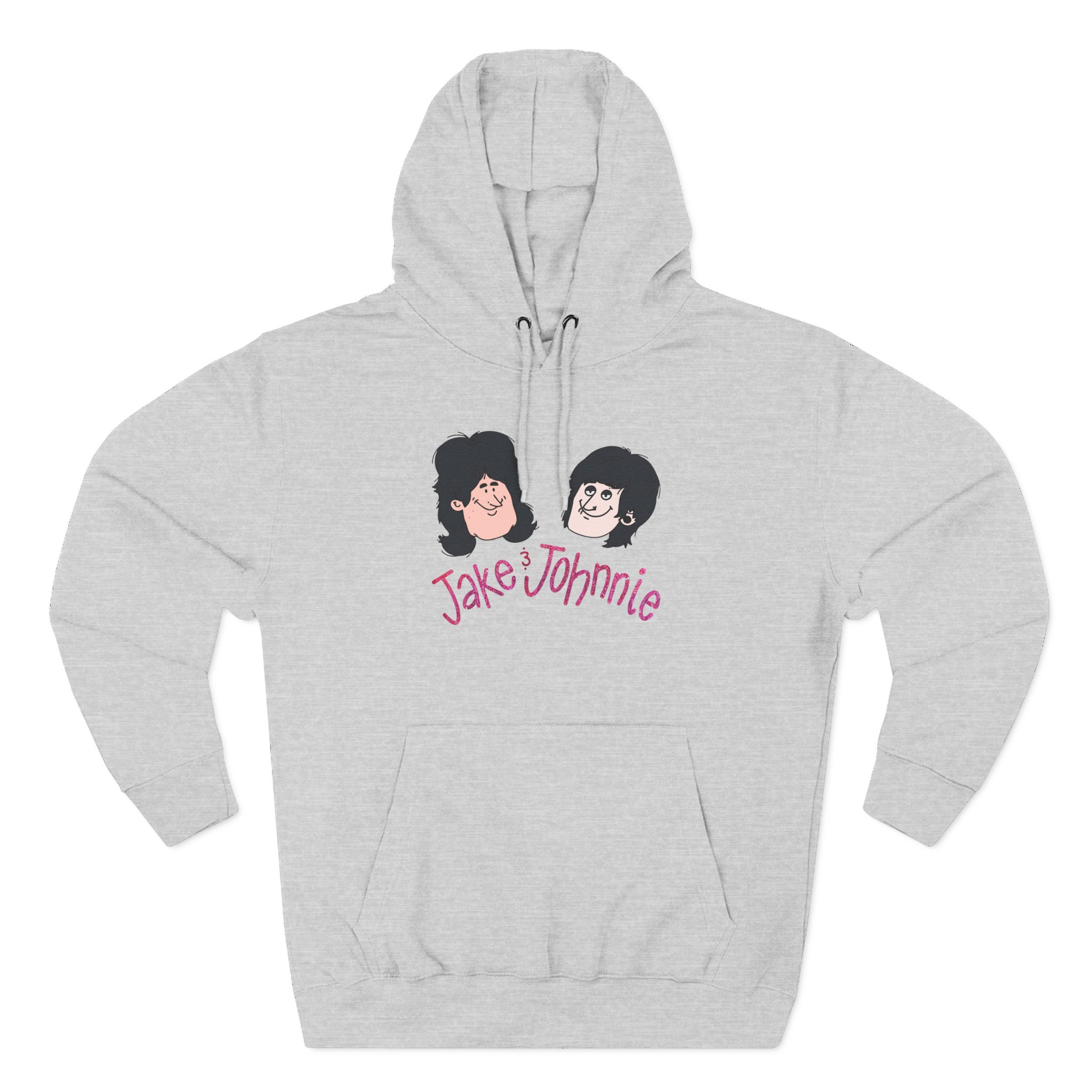 Jake and Johnnie Three-Panel Fleece Hoodie