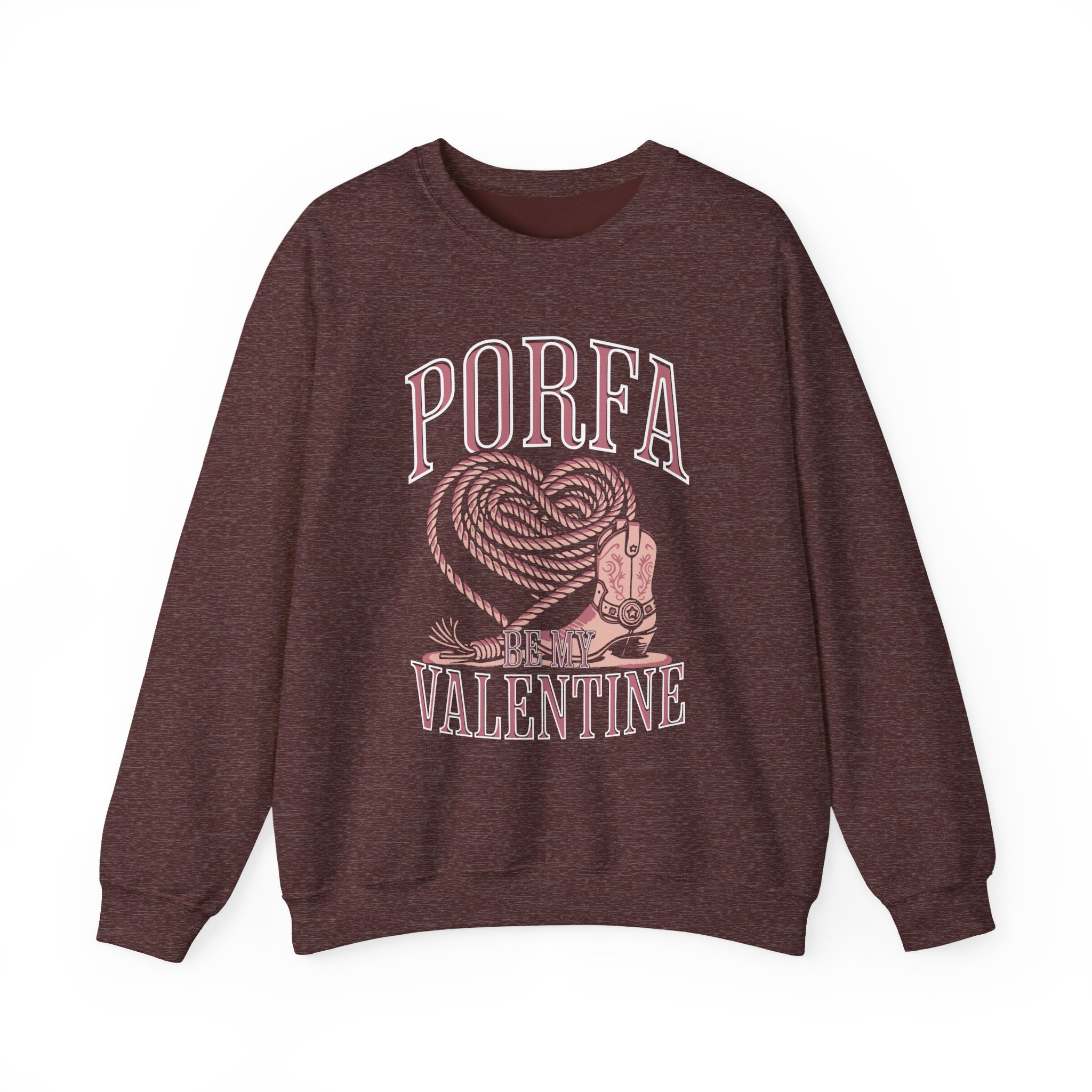 Porfa Be My Valentine Unisex Heavy Blendâ„¢ Crewneck Sweatshirt