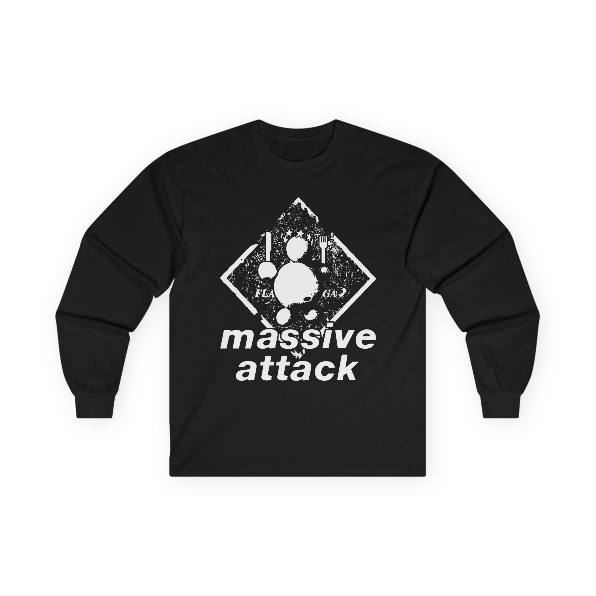 Massive Attack Unisex Ultra Cotton Long Sleeve Tee