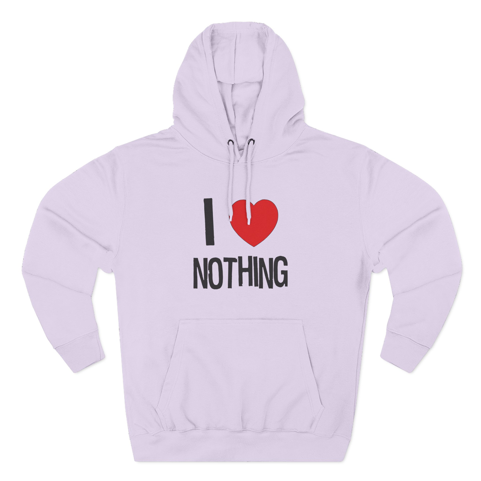 Armor for Sleep I Heart Nothing Three-panel Fleece Hoodie