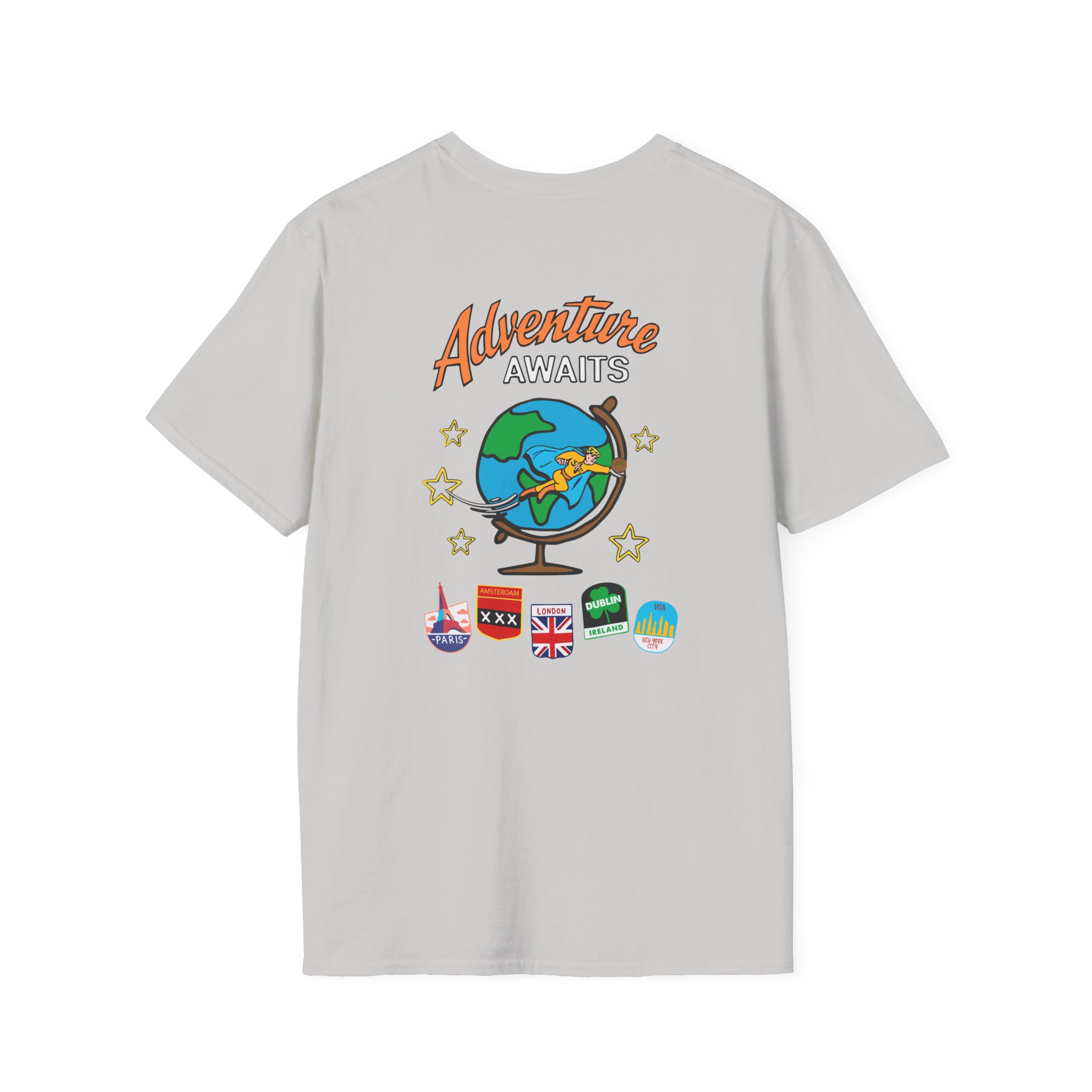 Ryan Trahan One Cent Adventure Awaits Travel Club Unisex Softstyle T-Shirt