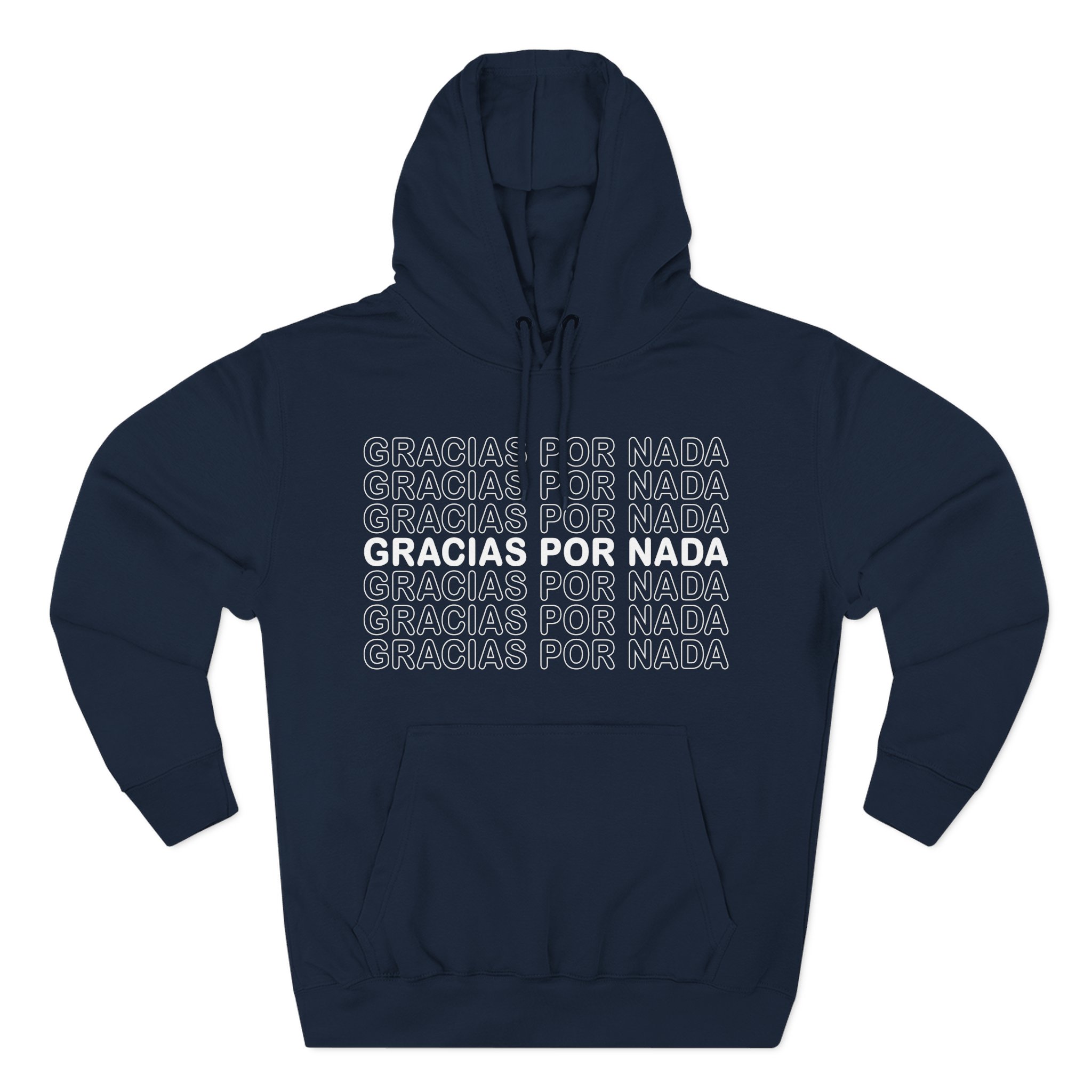 BB Gracias Por Nada Three-Panel Fleece Hoodie
