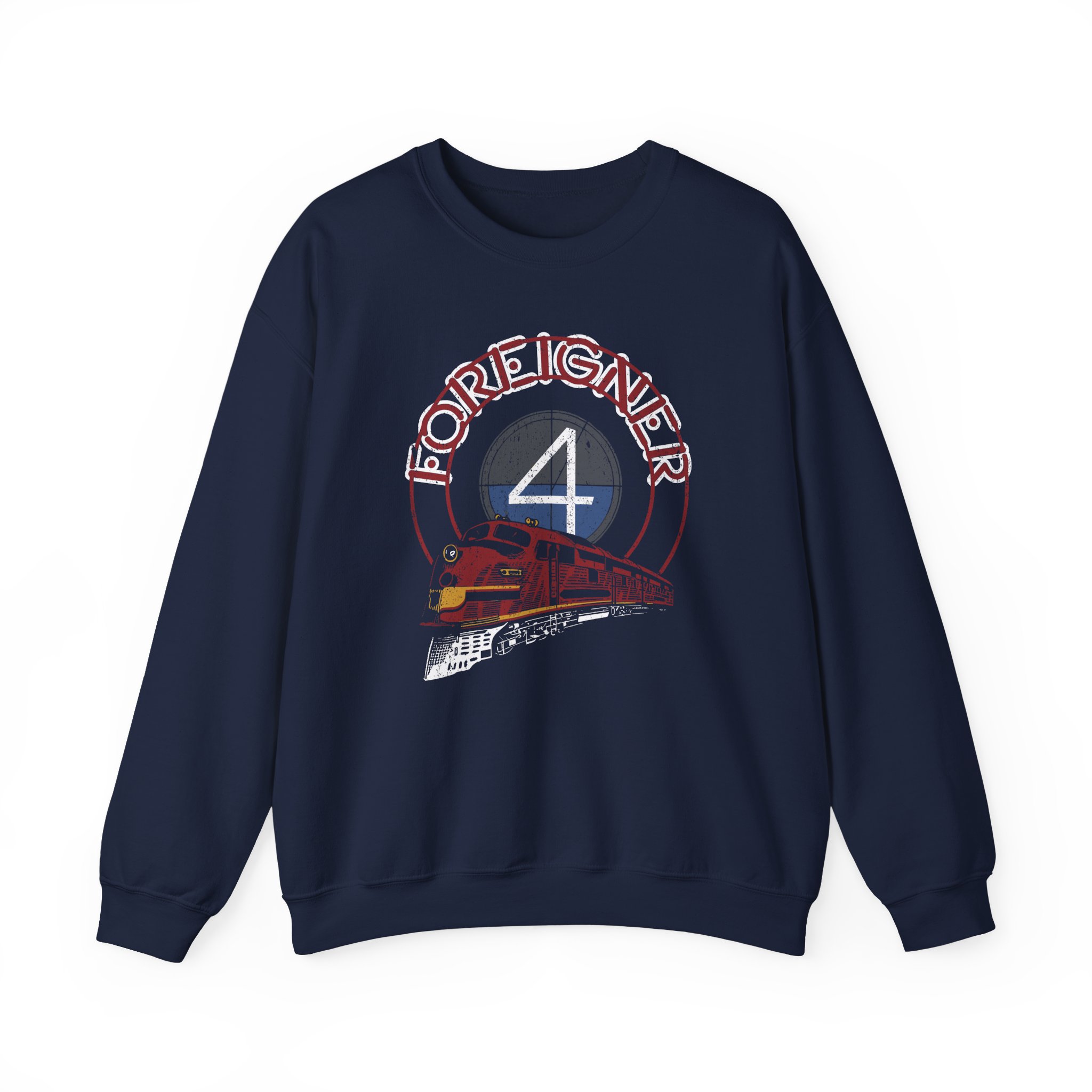 Foreigner Train Unisex Heavy Blendâ„¢ Crewneck Sweatshirt