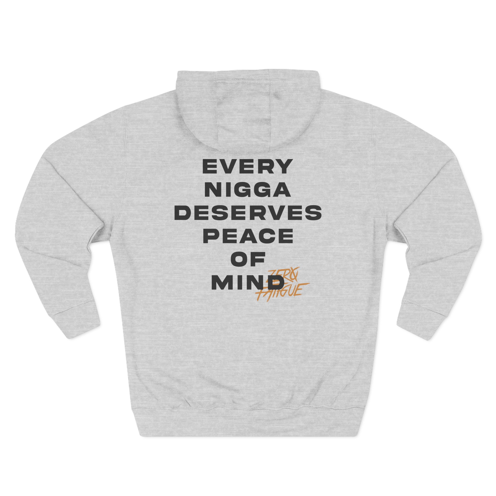Smino Every Nigga Deserves Peace of Mind Three-Panel Fleece Hoodie