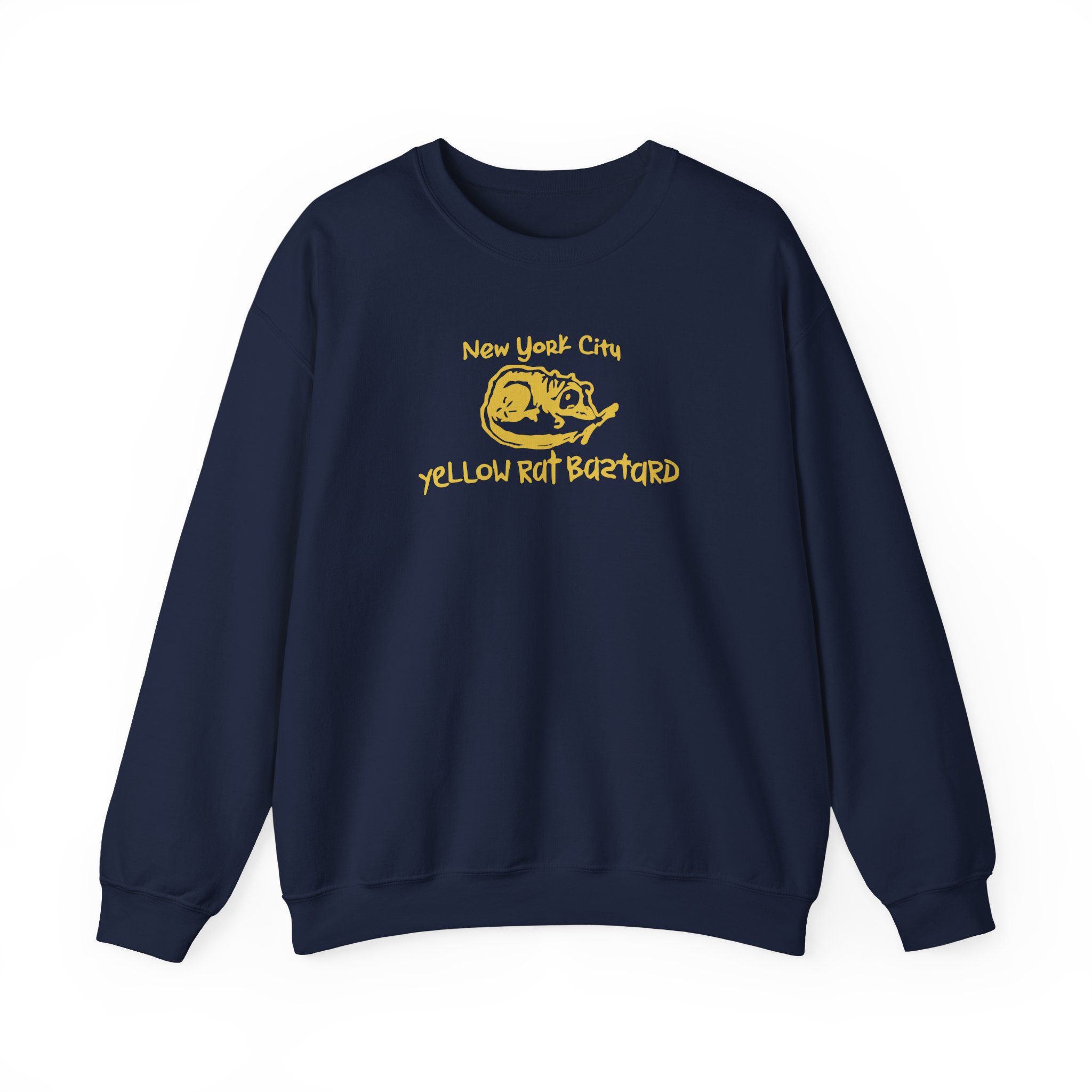 Ishowspeed John Galt Nyc Yellow Rat Bastard Unisex Heavy Blendâ„¢ Crewneck Sweatshirt