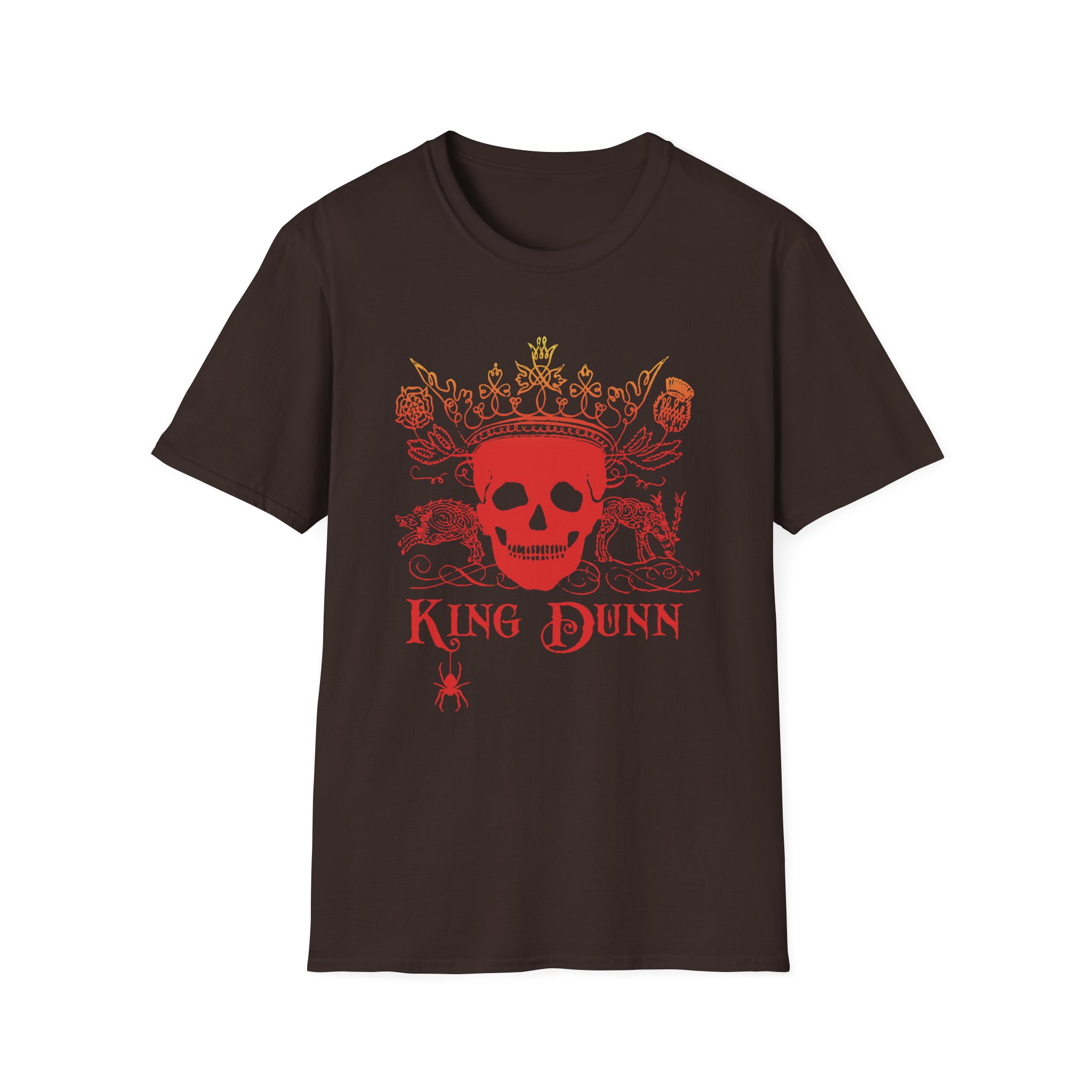 Melvins King Dunn Crown Skull Unisex Softstyle T-Shirt