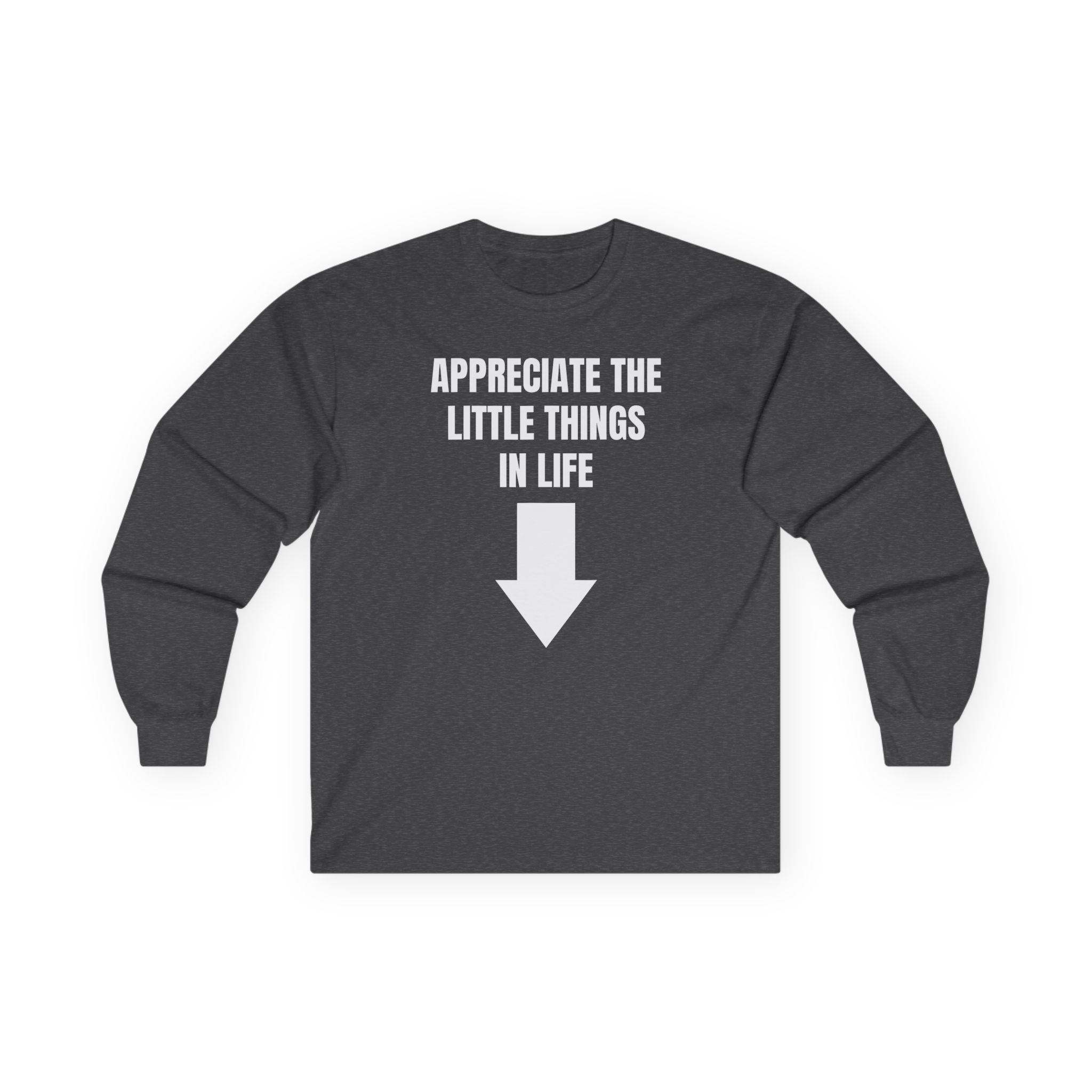 Jynxzi Appreciate the Little Things in Life Unisex Ultra Cotton Long Sleeve Tee