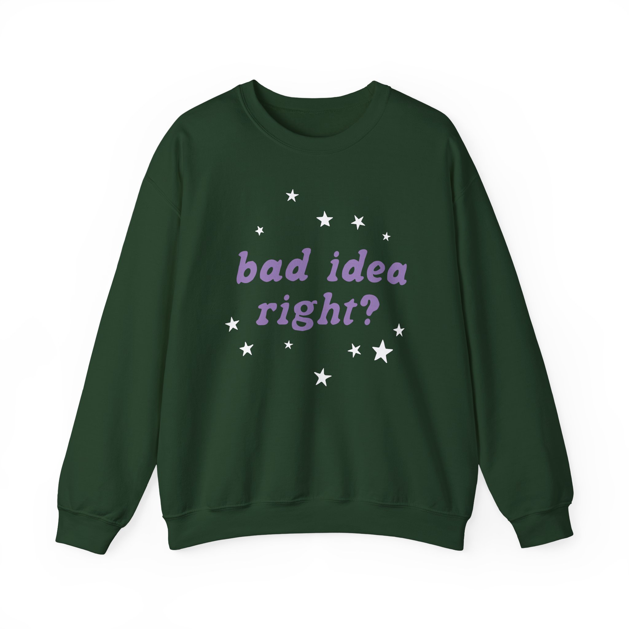 Bad Idea Right Unisex Heavy Blendâ„¢ Crewneck Sweatshirt