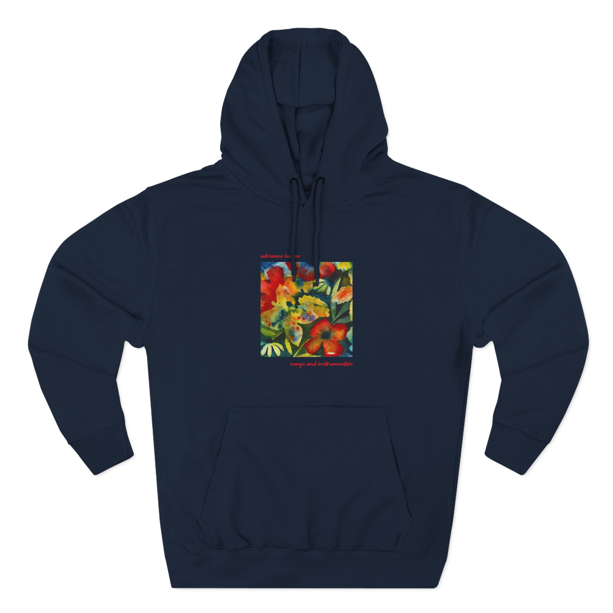 Adrianne Lenker Songs and Instrumentals Three-panel Fleece Hoodie