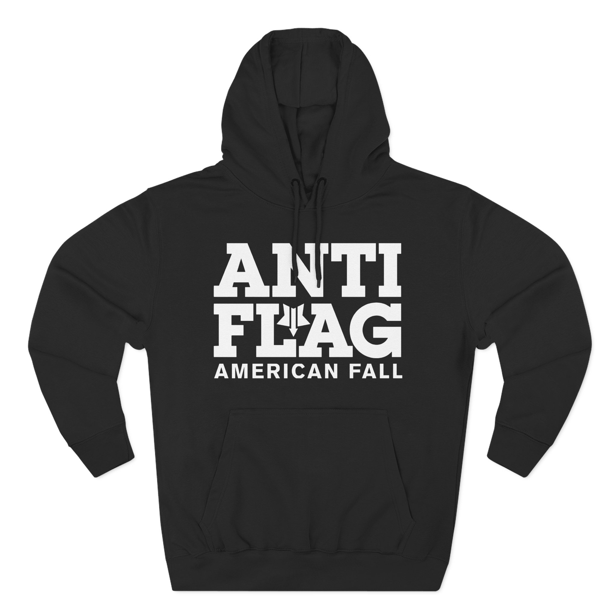 Anti Flag American Fall Three-Panel Fleece Hoodie