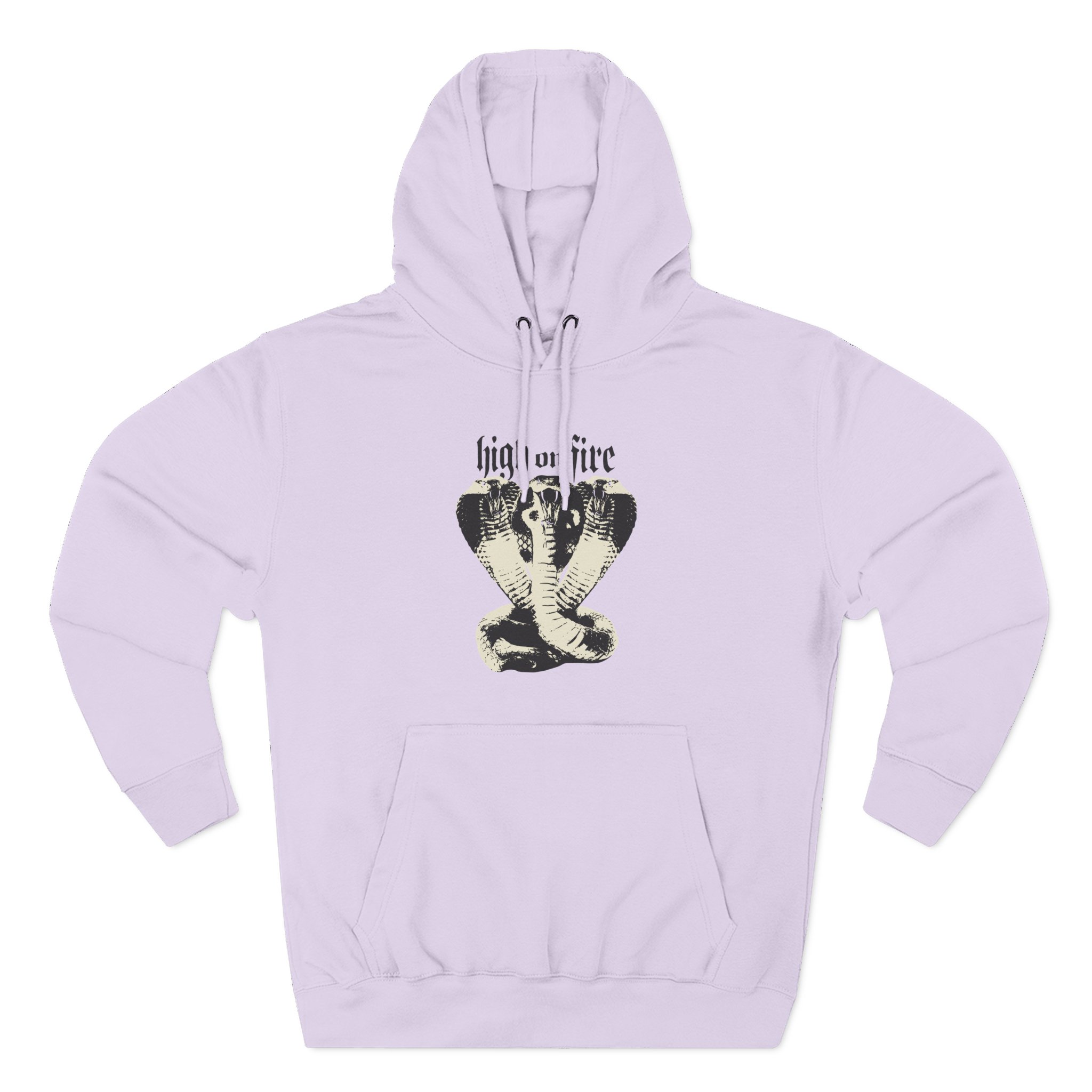 High on Fire Branca Snakes Three-Panel Fleece Hoodie