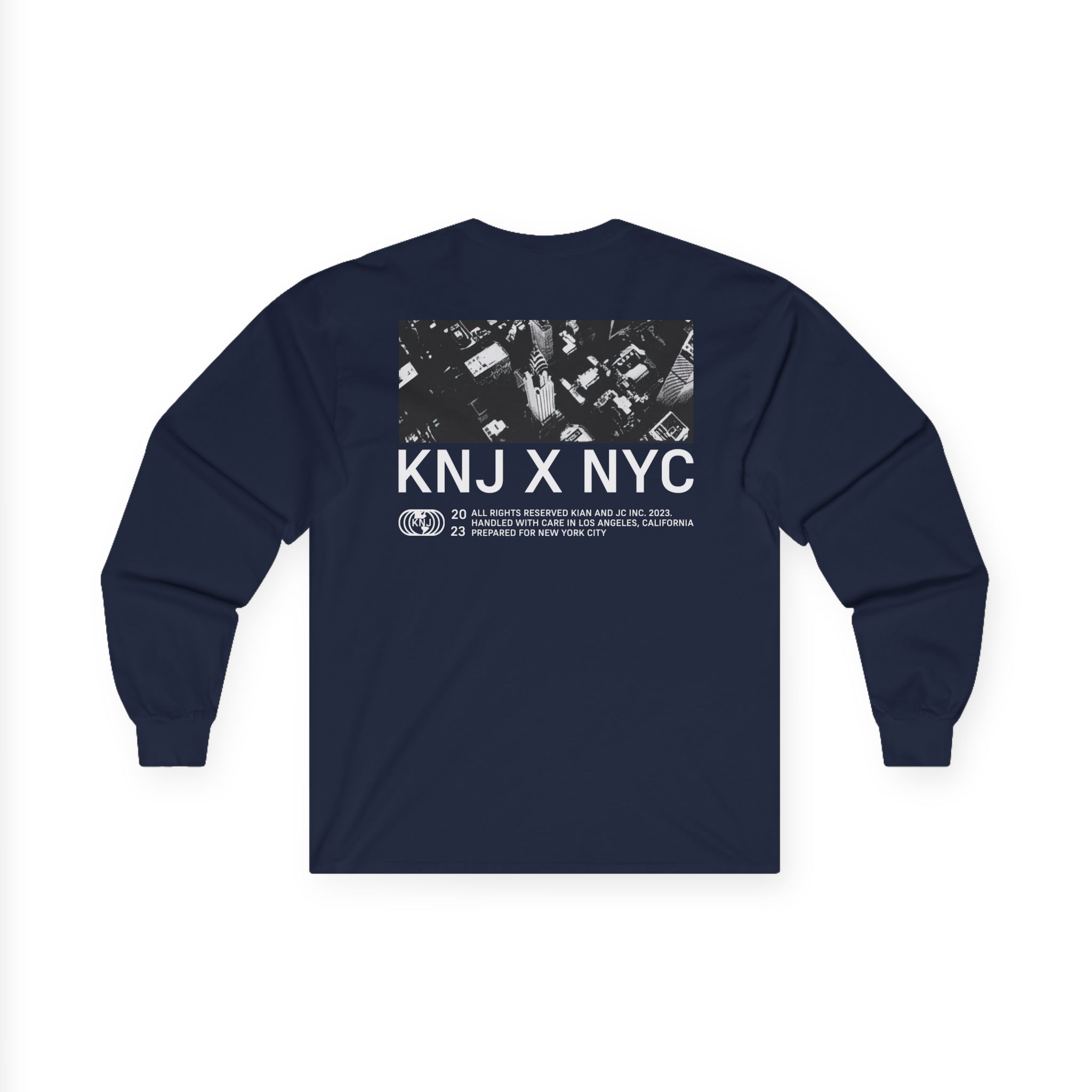 KNJ Unisex Ultra Cotton Long Sleeve Tee