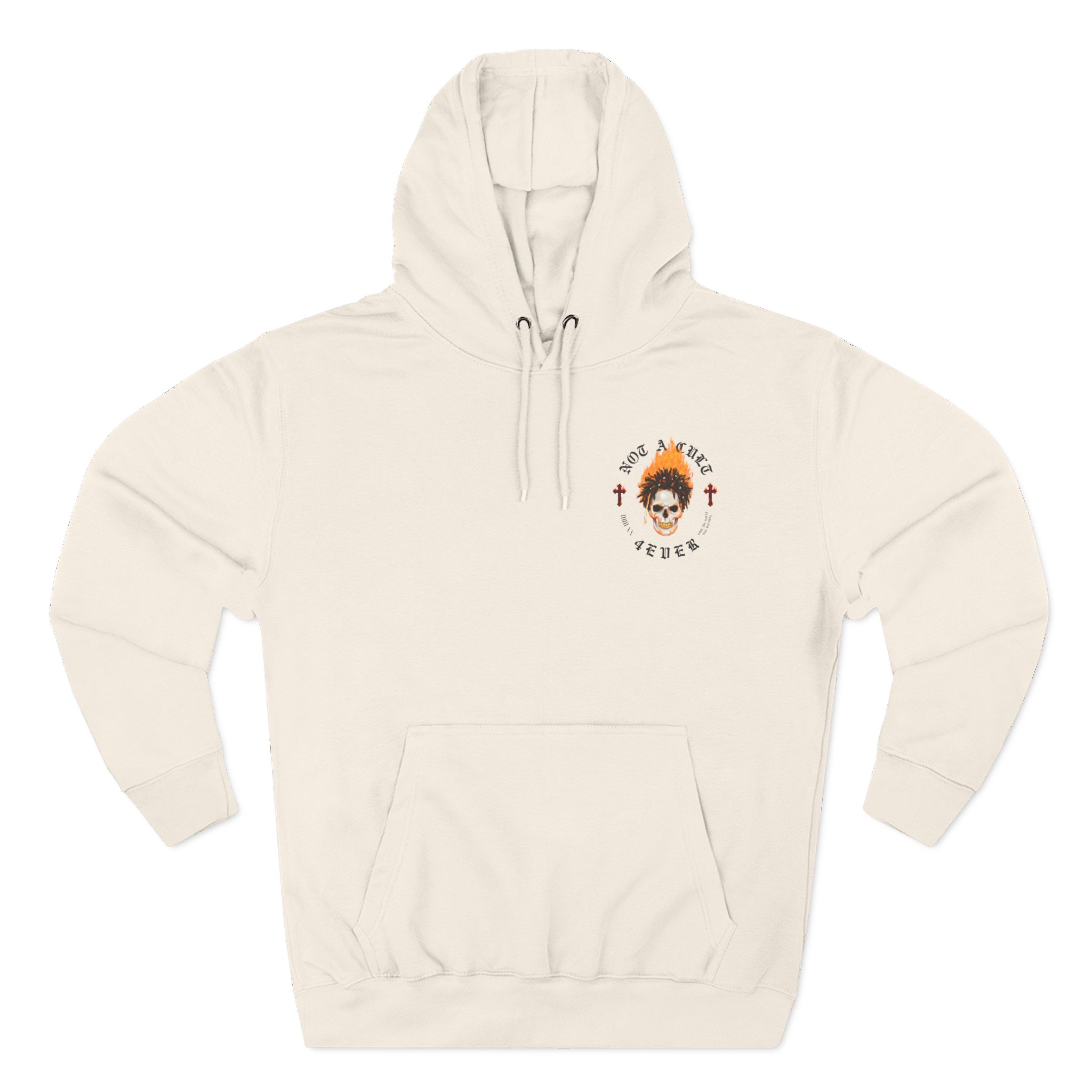 Saint Jhn Cult 4ever Three-Panel Fleece Hoodie