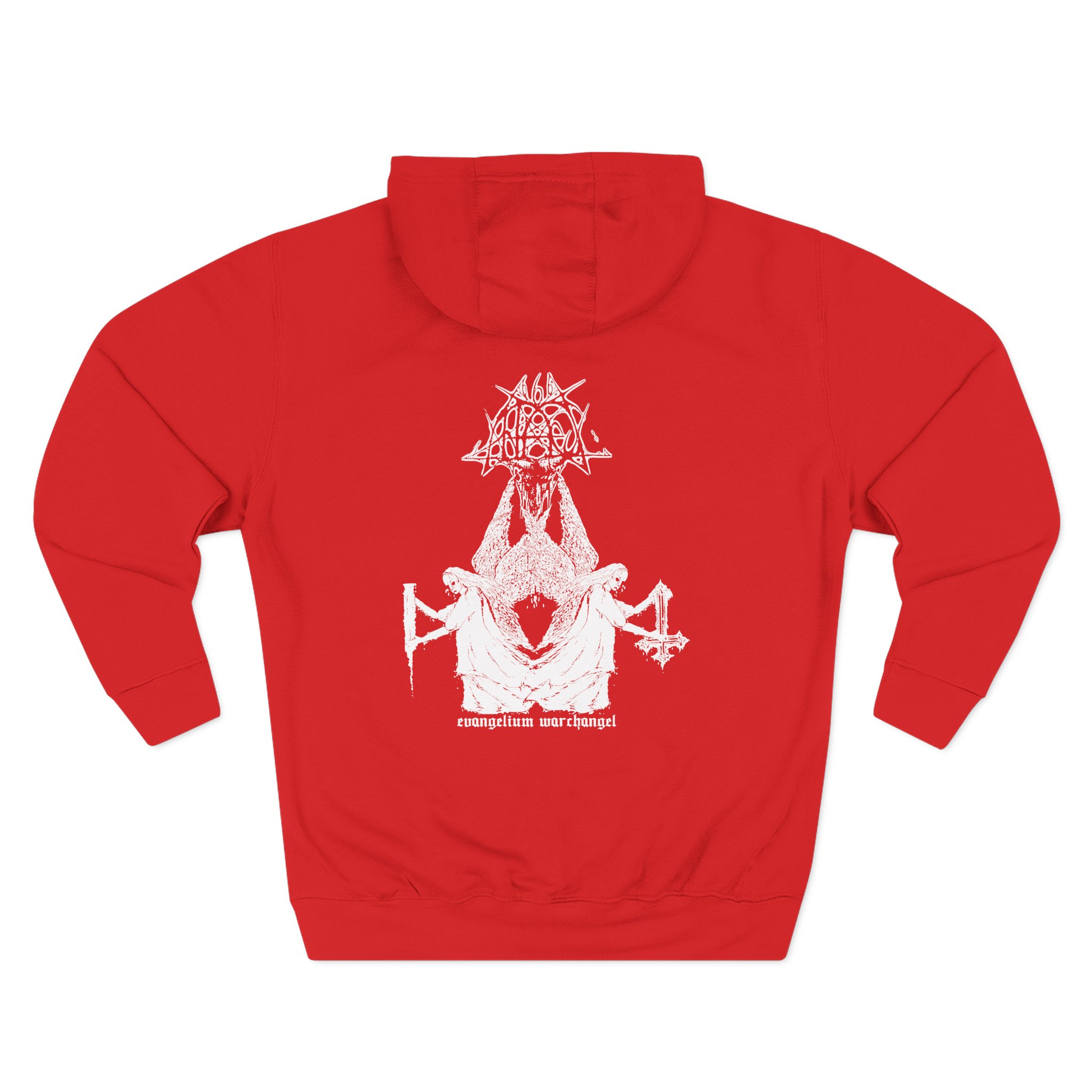 Antaeus I Hope You Die Three-panel Fleece Hoodie