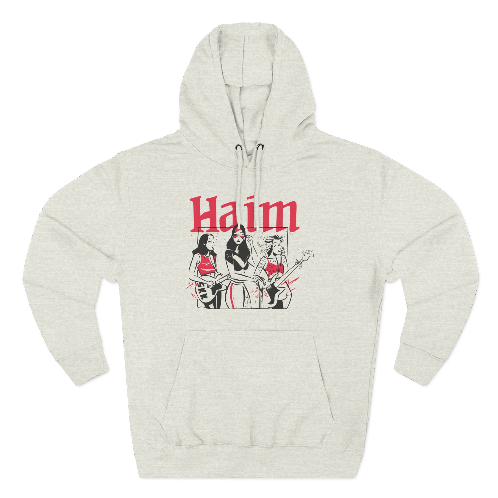 Haim Three-Panel Fleece Hoodie