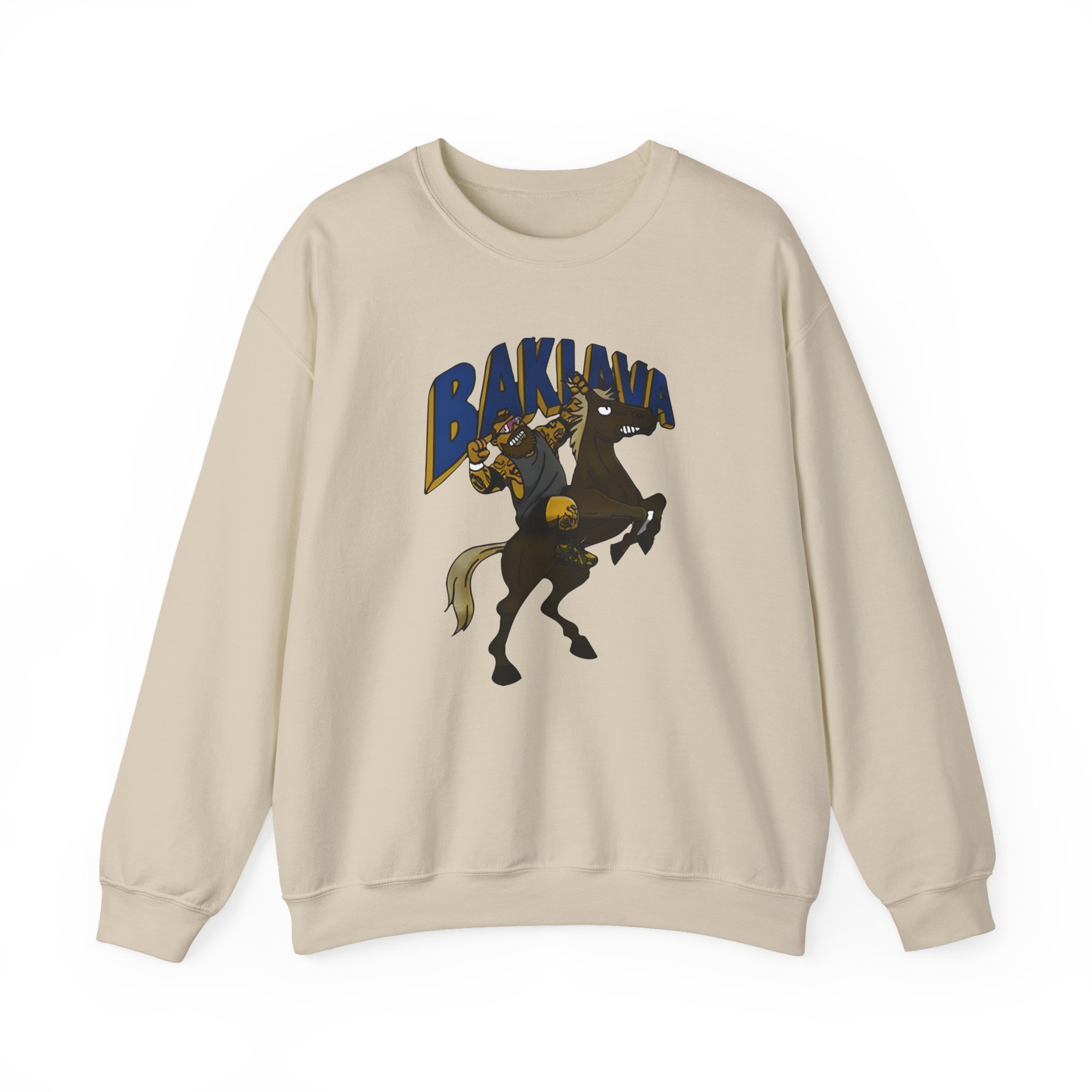 Action Bronson Baklava Horse Unisex Heavy Blendâ„¢ Crewneck Sweatshirt