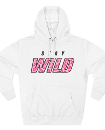 Jeremy Hutchins Stay Wild Three-Panel Fleece Hoodie