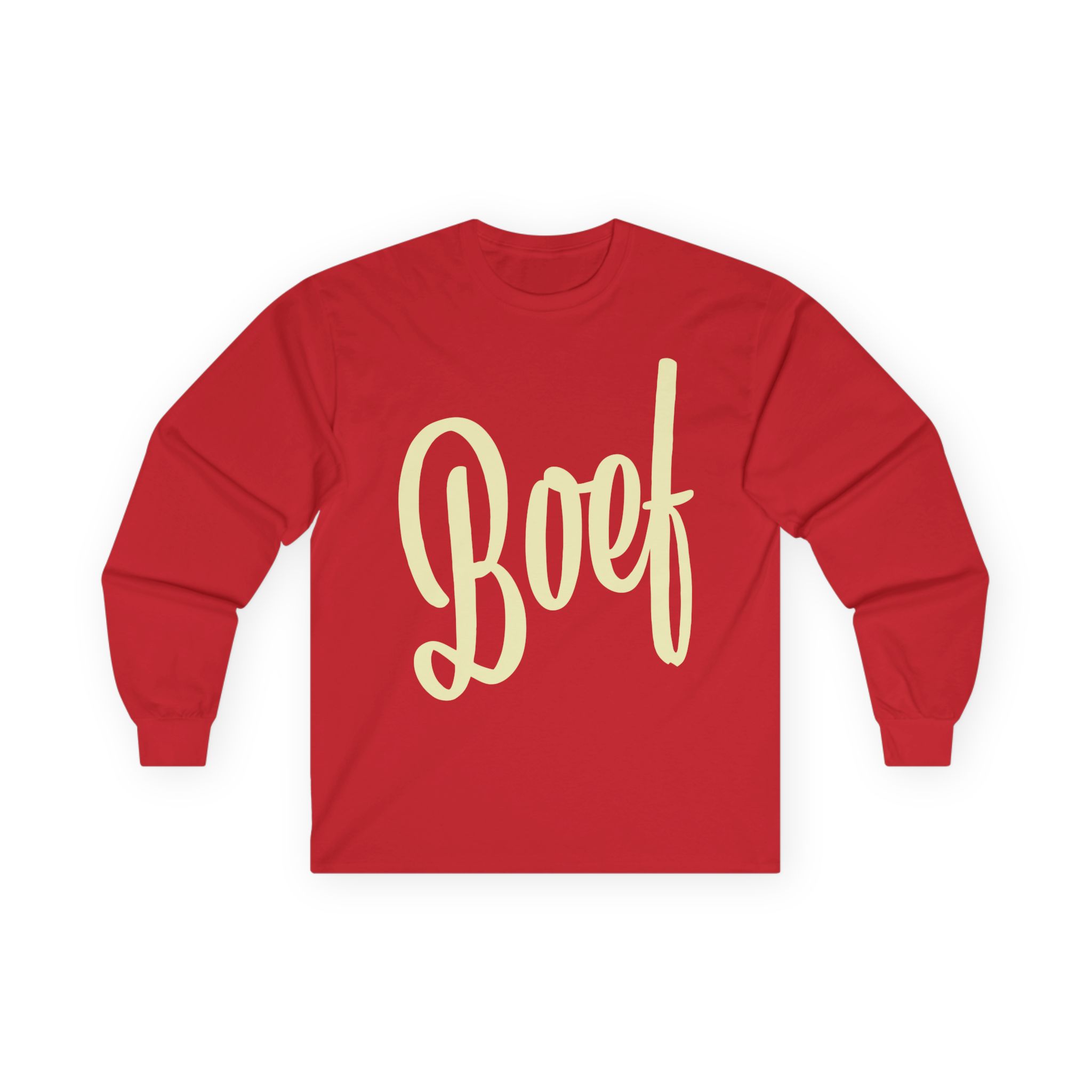 Boef Unisex Ultra Cotton Long Sleeve Tee