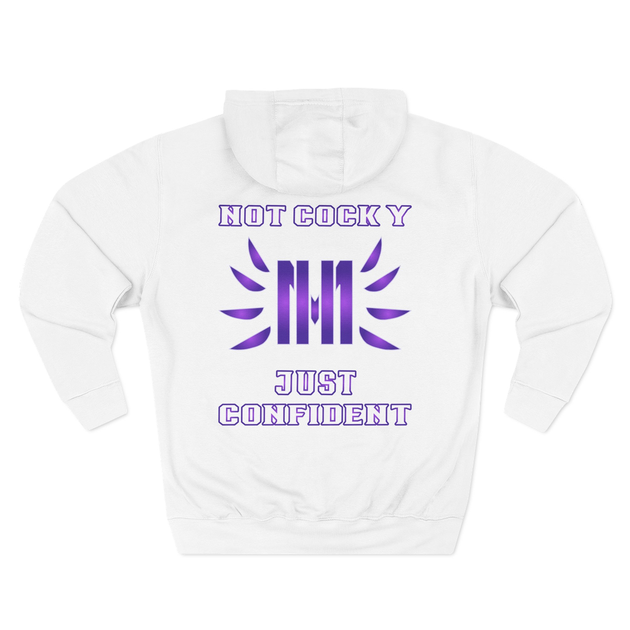 Heelmike Three-Panel Fleece Hoodie