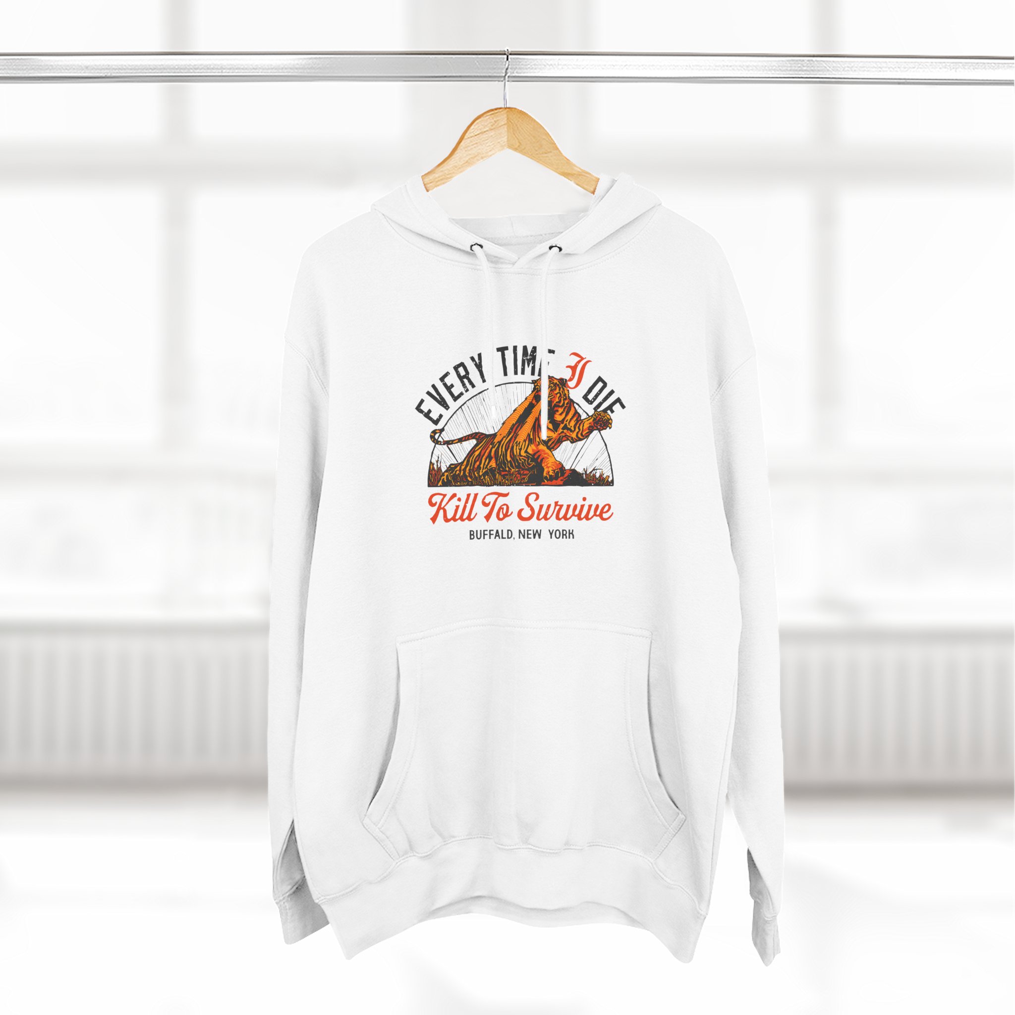 Every Time I Die Kill to Survive Three-panel Fleece Hoodie