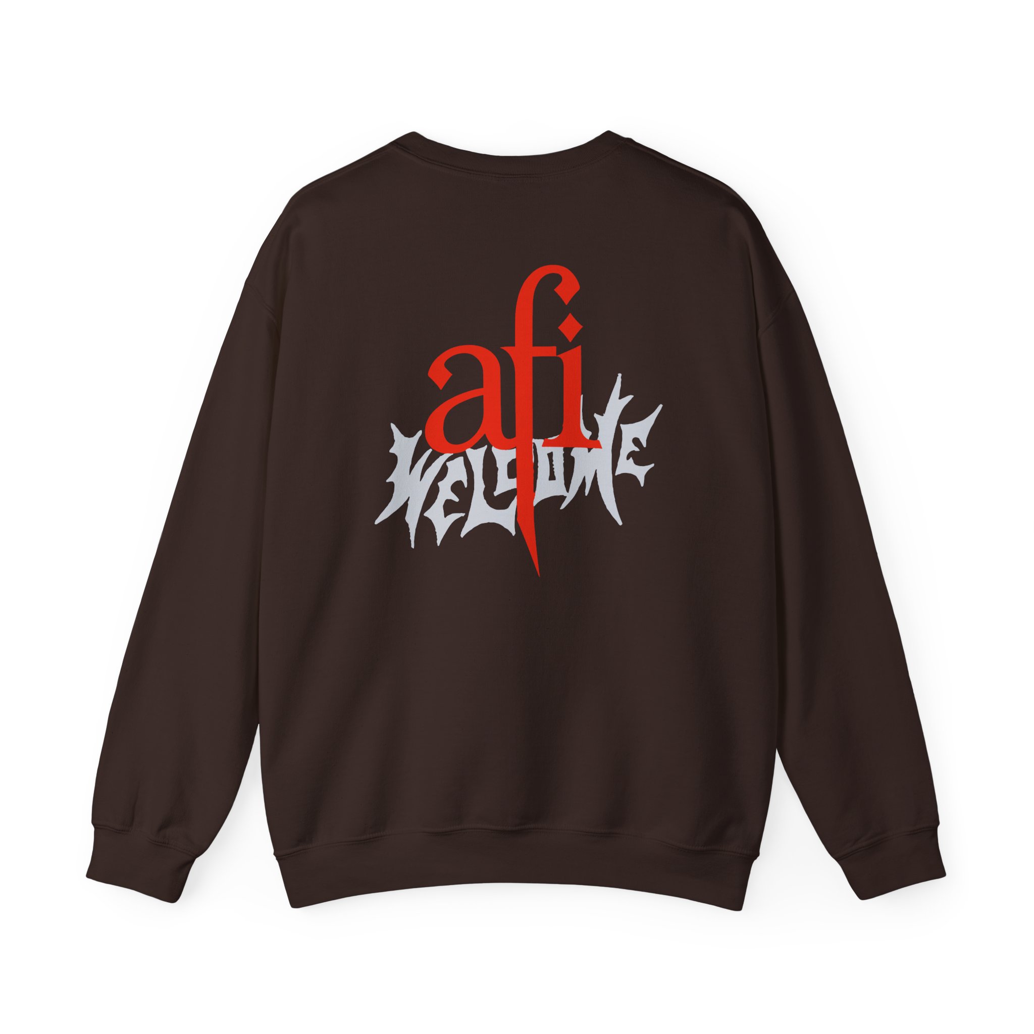 Afi X Welcome Nowhere Unisex Heavy Blendâ„¢ Crewneck Sweatshirt