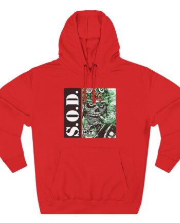 Stormtroopers of Death, Sod, Metal Band Three-Panel Fleece Hoodie