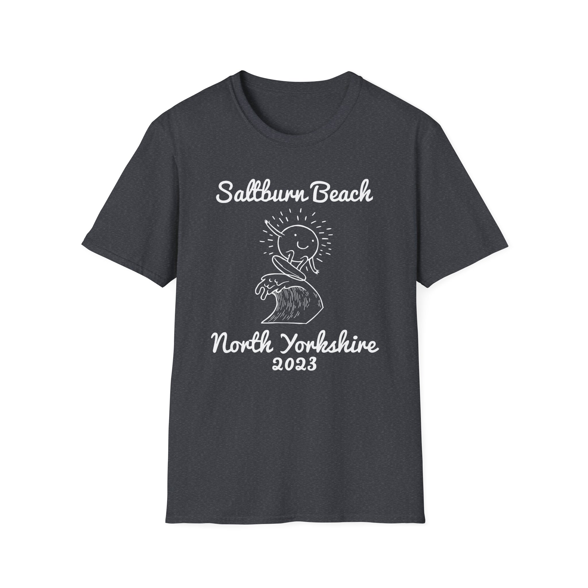 Saltburn Beach Unisex Softstyle T-Shirt