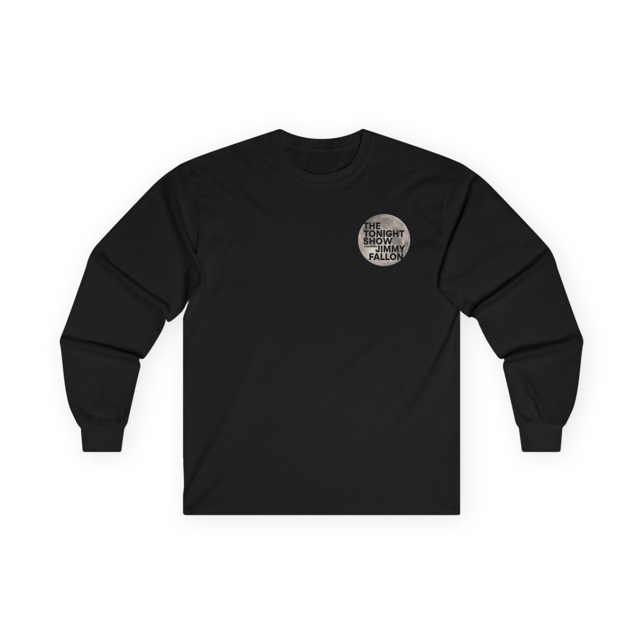 Jimmy Fallon Tonight Show Moon Logo Unisex Ultra Cotton Long Sleeve Tee
