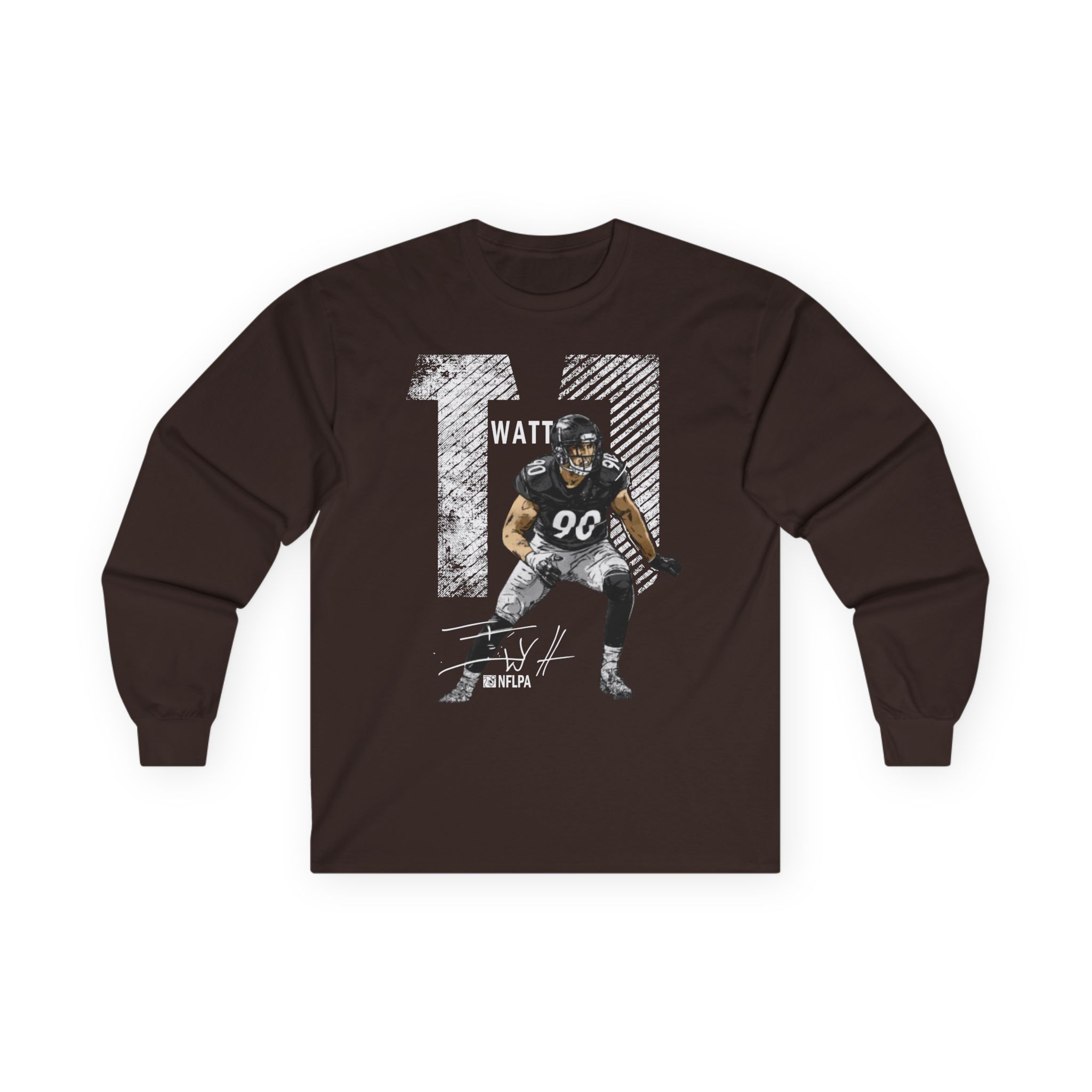 Tj Watt Mega Bold Unisex Ultra Cotton Long Sleeve Tee