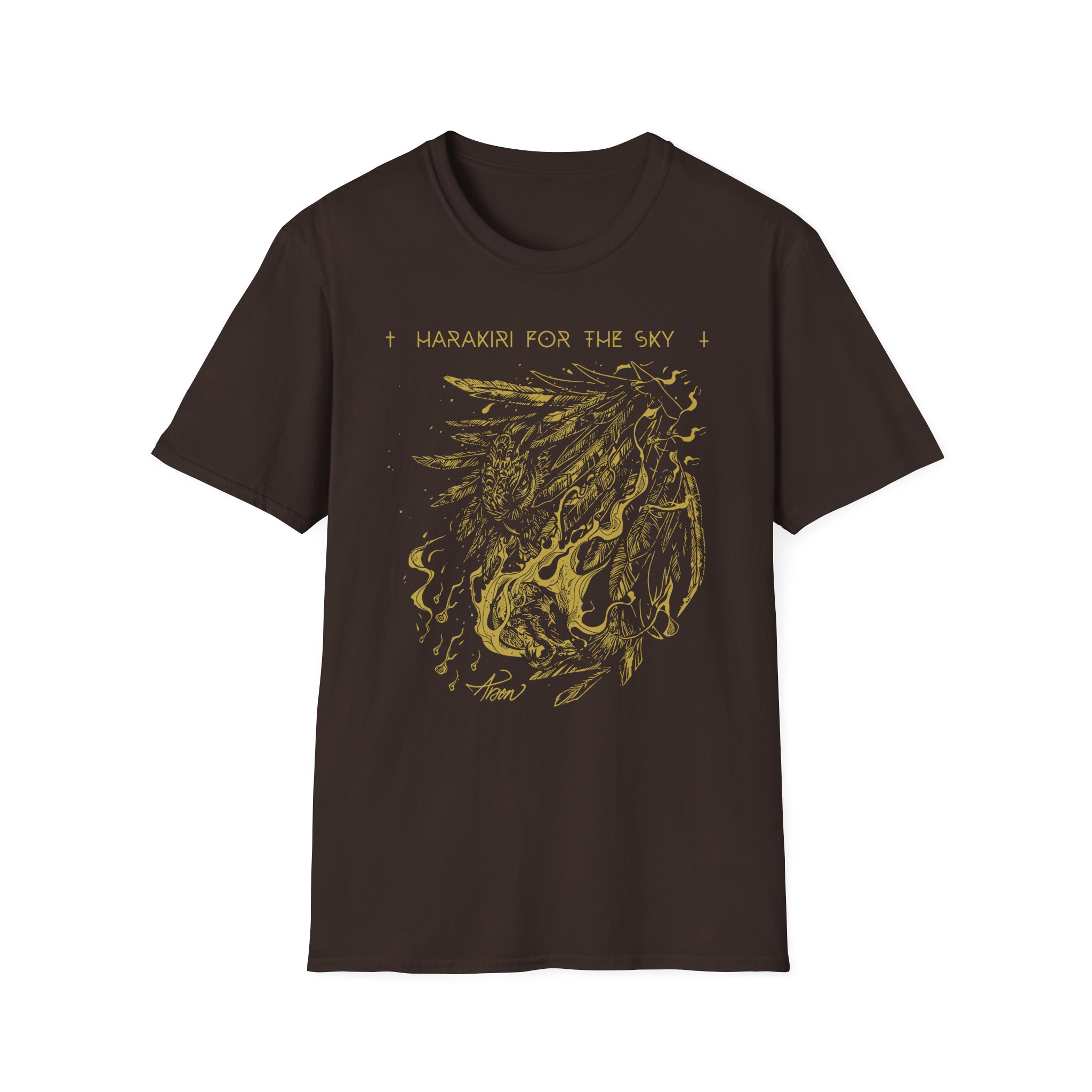 Harakiri For The Sky Feather Unisex Softstyle T-Shirt
