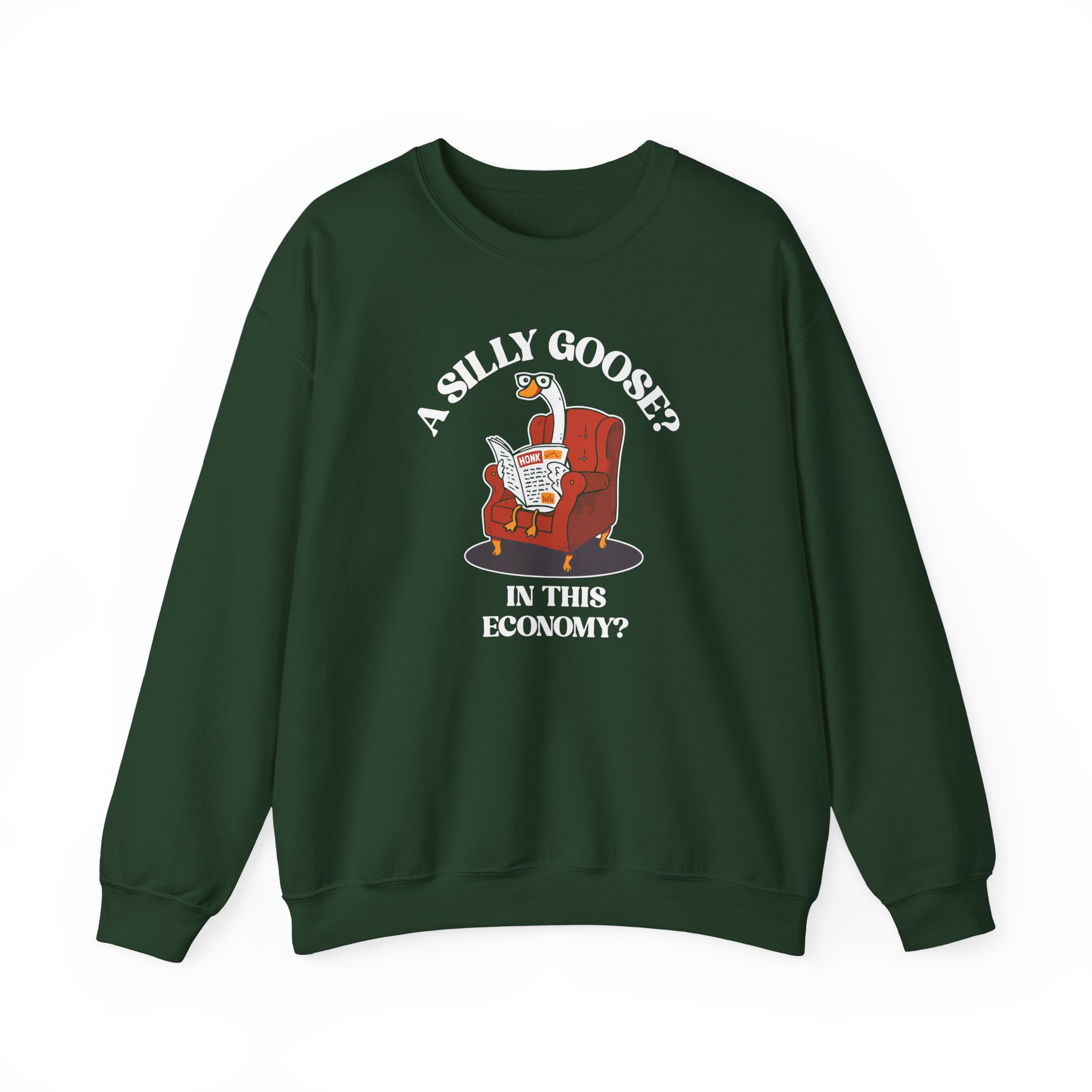 Silly Goose Unisex Heavy Blendâ„¢ Crewneck Sweatshirt