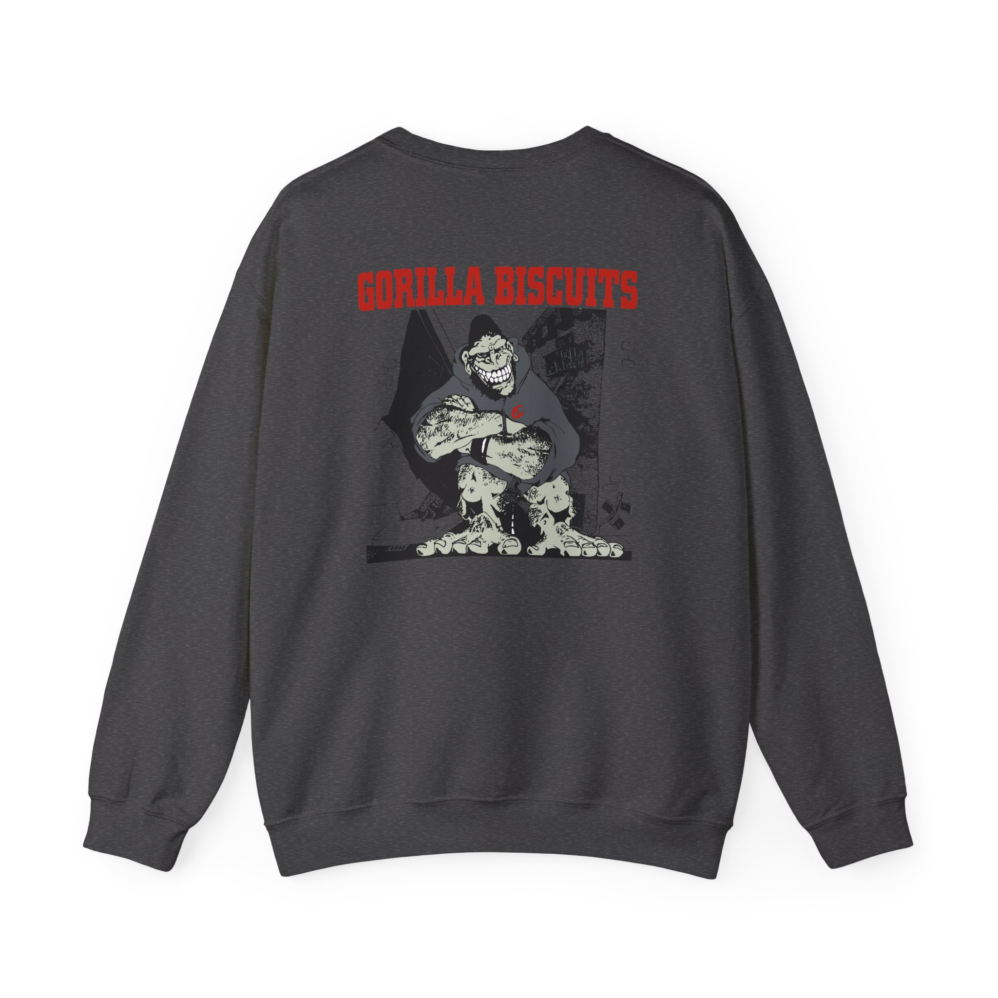 Gorilla Biscuits Hold Your Ground Unisex Heavy Blendâ„¢ Crewneck Sweatshirt