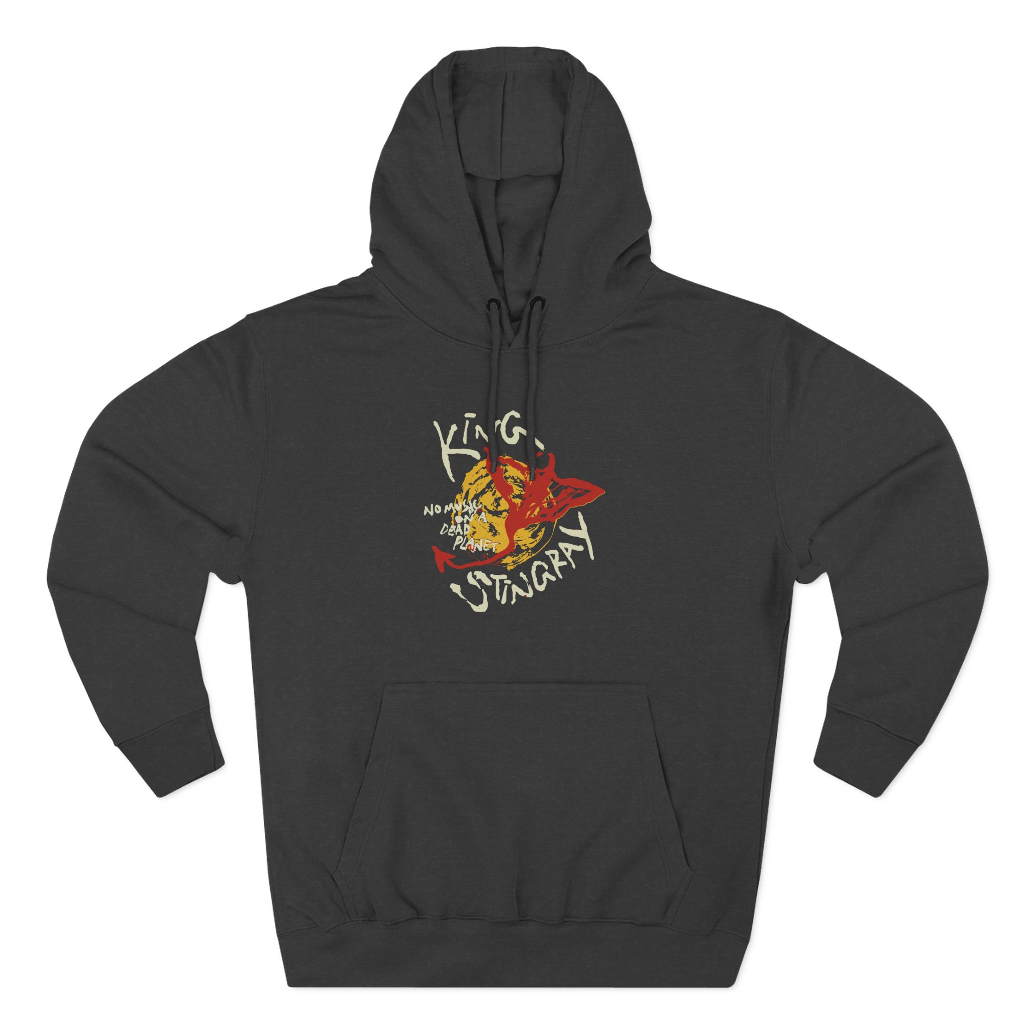 King Stingray No Music on a Dead Planet Three-Panel Fleece Hoodie
